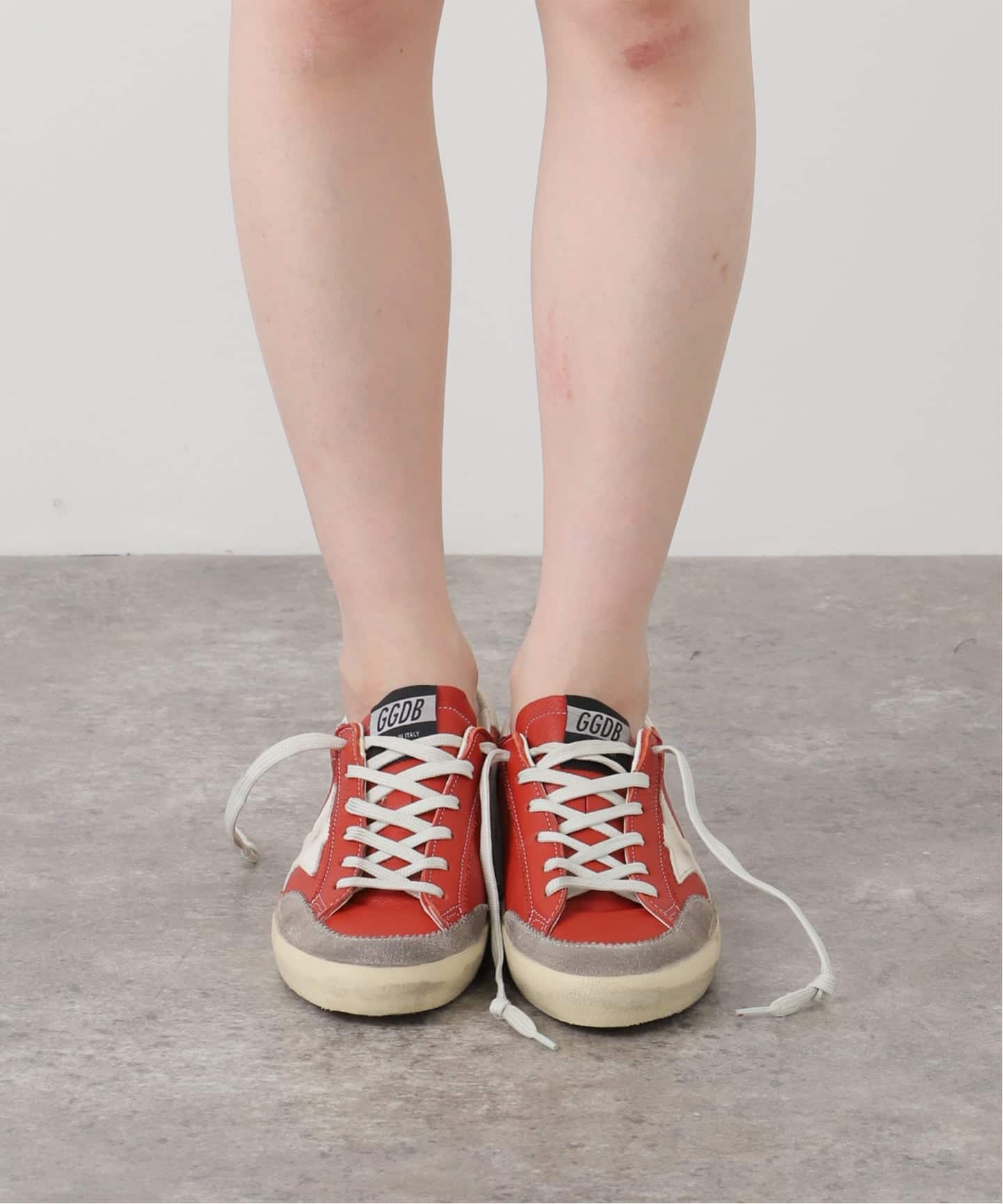 GOLDEN GOOSE / ゴールデングース】SUPER STAR(RED)（スニーカー）｜AP
