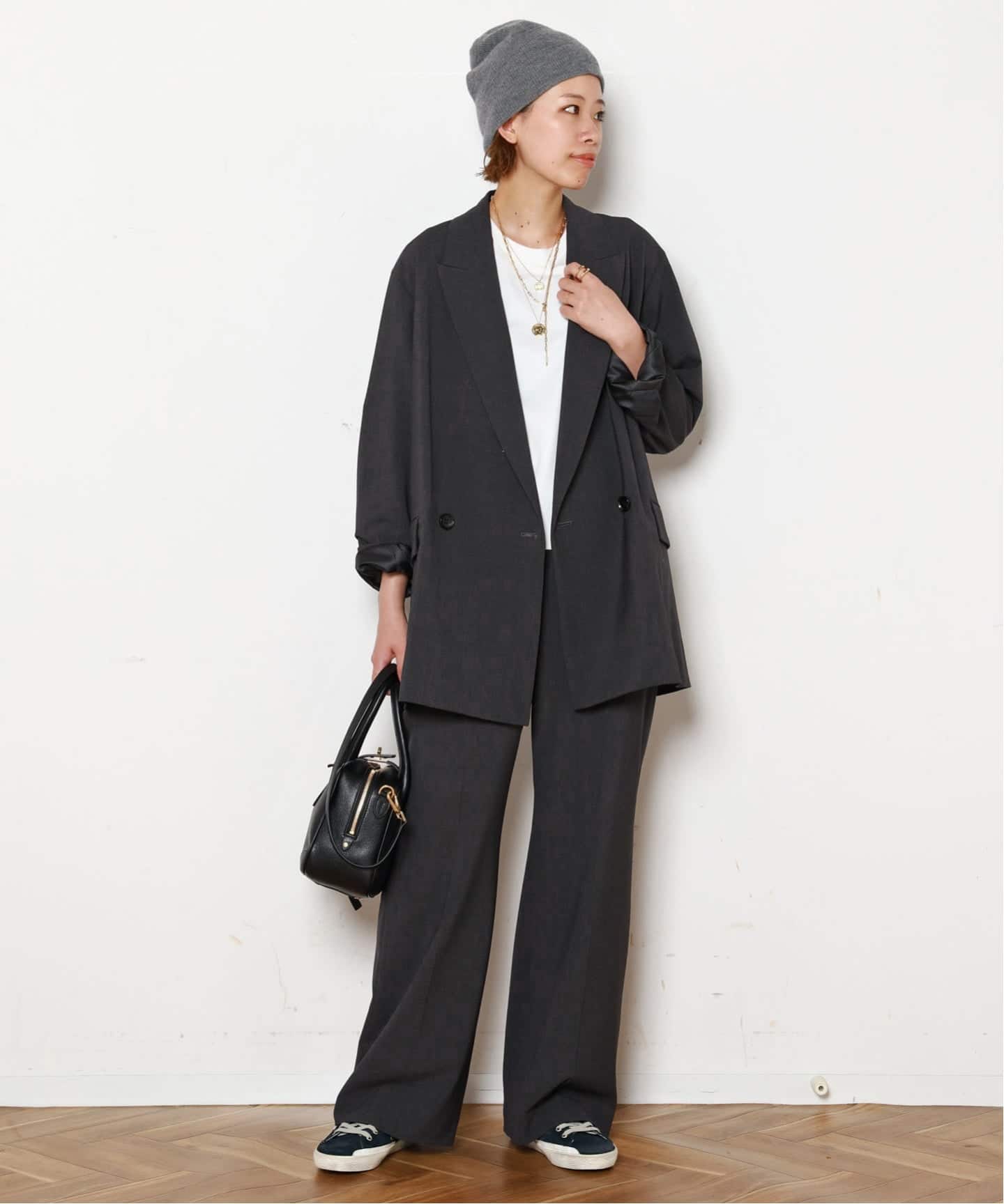 GOLDEN  FRANCY WASHED NYLONゴールデングース GOLDEN GOOSE / ゴールデングース】FRANCY CLASSIC(NAVY