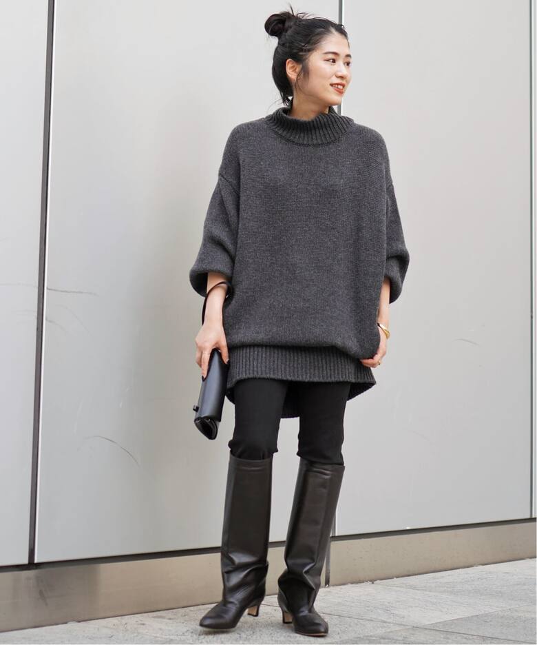 NEBULONI E./ネブローニ】leather long boots（ロングブーツ）｜AP 