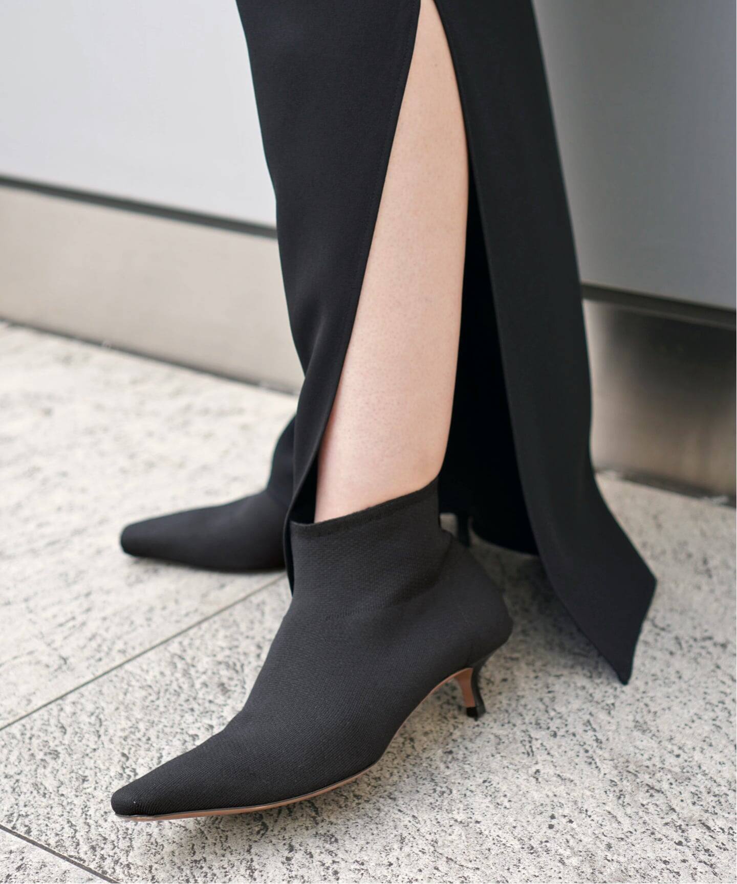 NEOUS/ネオアス】IDRA KNIT BOOTS（ブーティ・ショートブーツ）｜AP