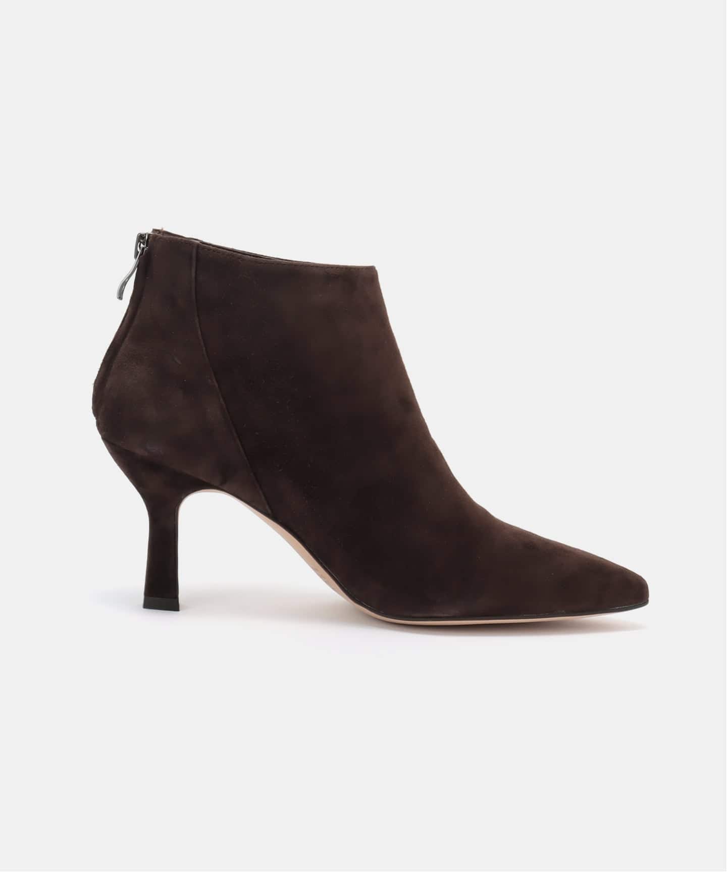 Mollini/モリーニ】suede booties (7.5cm)（ブーティ・ショート