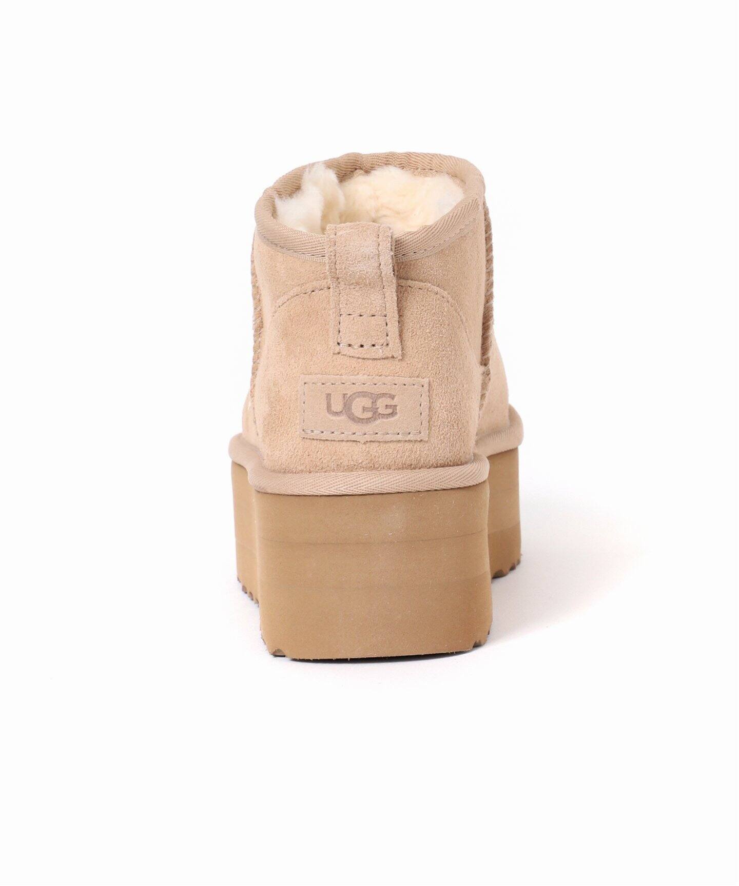 UGG/アグ】W CLASSIC ULTRA MINI PLATFORM（ブーティ・ショートブーツ 