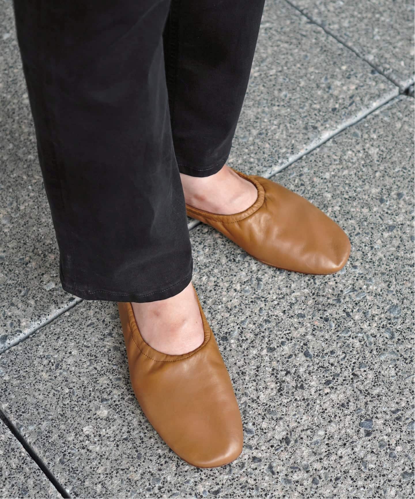 セリーヌ バレリーナ ストラップ付 バレエ シューズ 新品 37 靴 CELINE