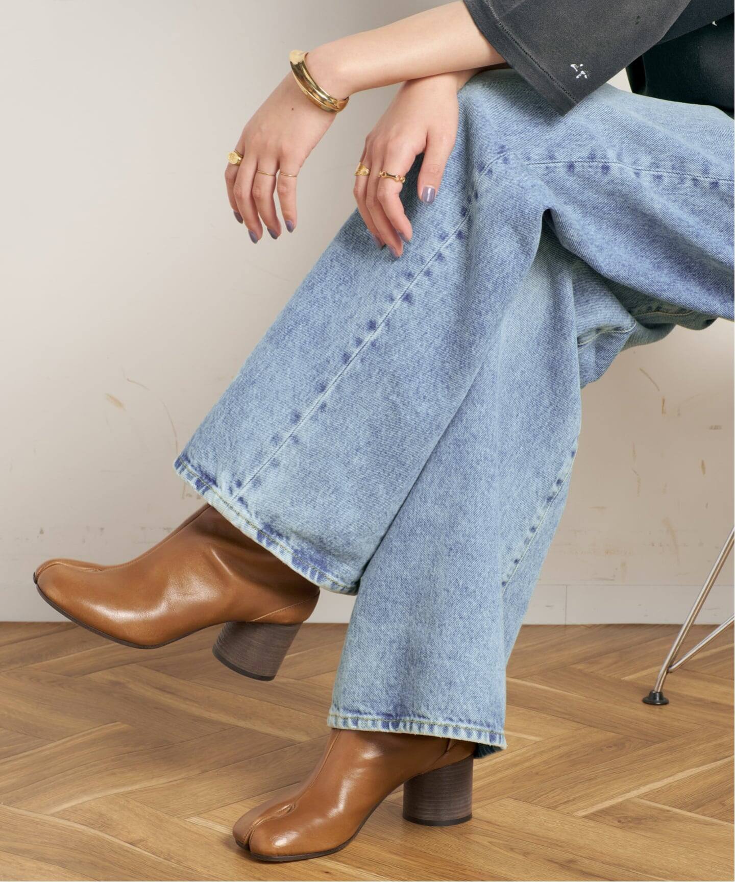 Maison Margiela/メゾン マルジェラ】「TABI」ANKLE BOOTS 6cm(Safari 