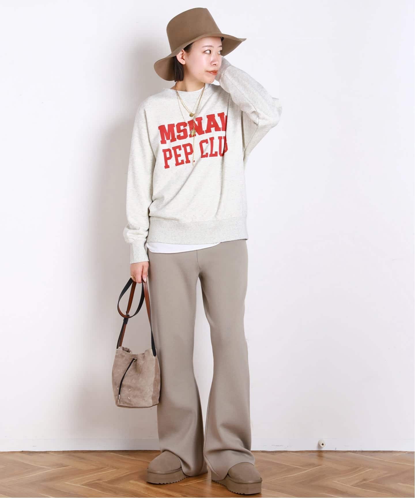 予約》【COLORS OF CALIFORNIA】Platform suede boots（ブーティ