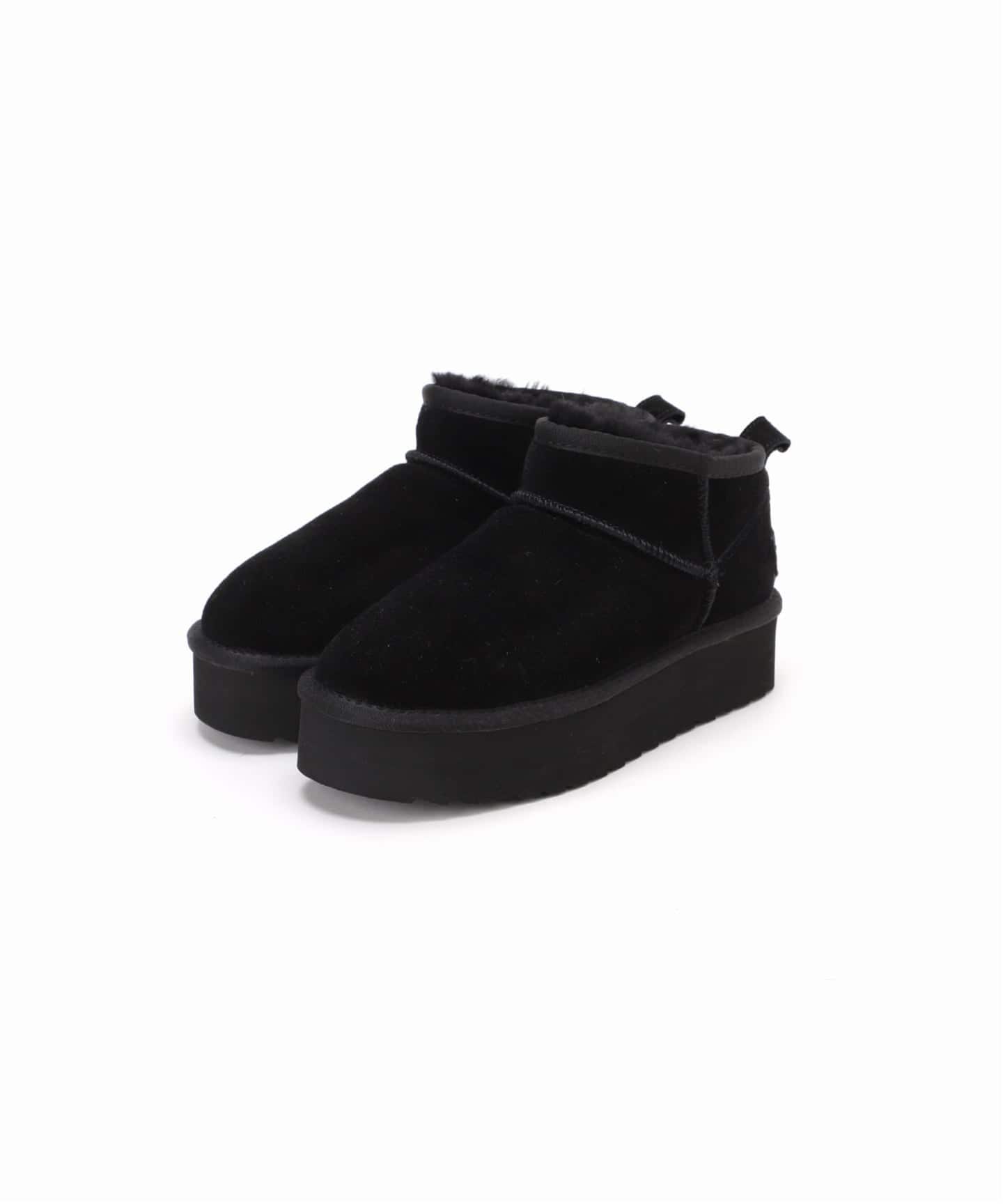 予約》【COLORS OF CALIFORNIA】Platform suede boots（ブーティ