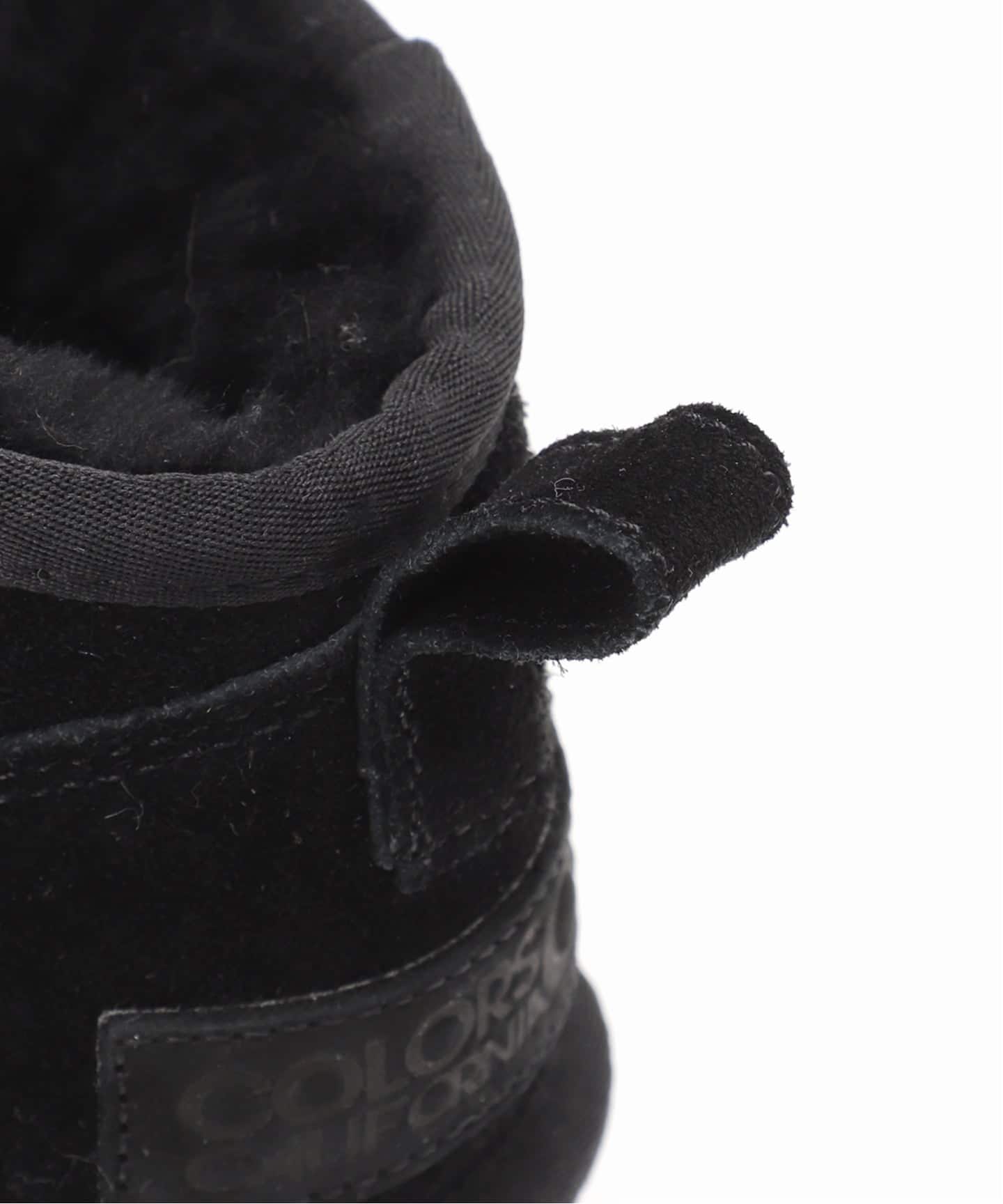 AP STUDIO Colors Of California ブラック 38 予約》【COLORS OF CALIFORNIA】Platform suede boots（ブーティ