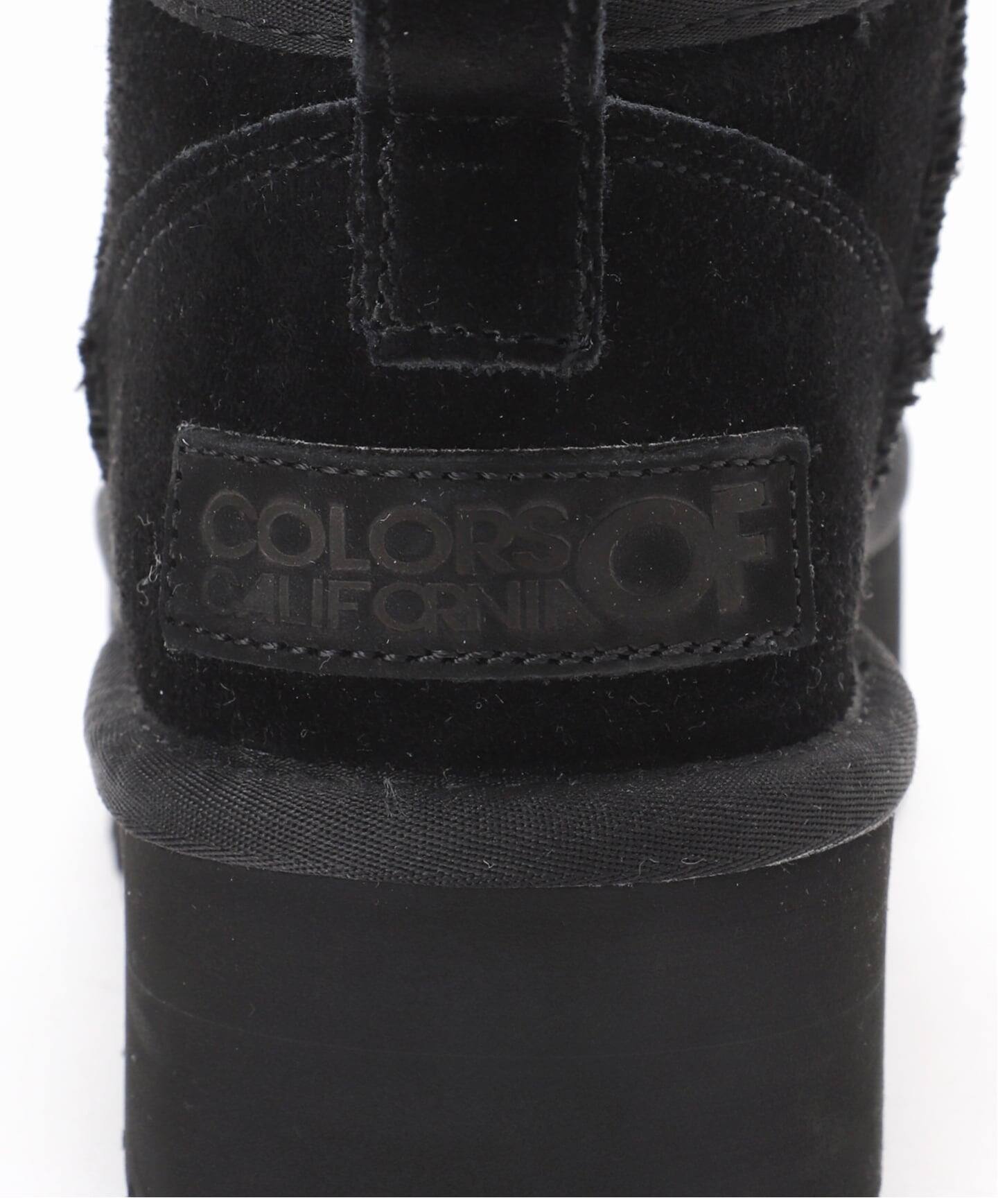 予約》【COLORS OF CALIFORNIA】Platform suede boots（ブーティ