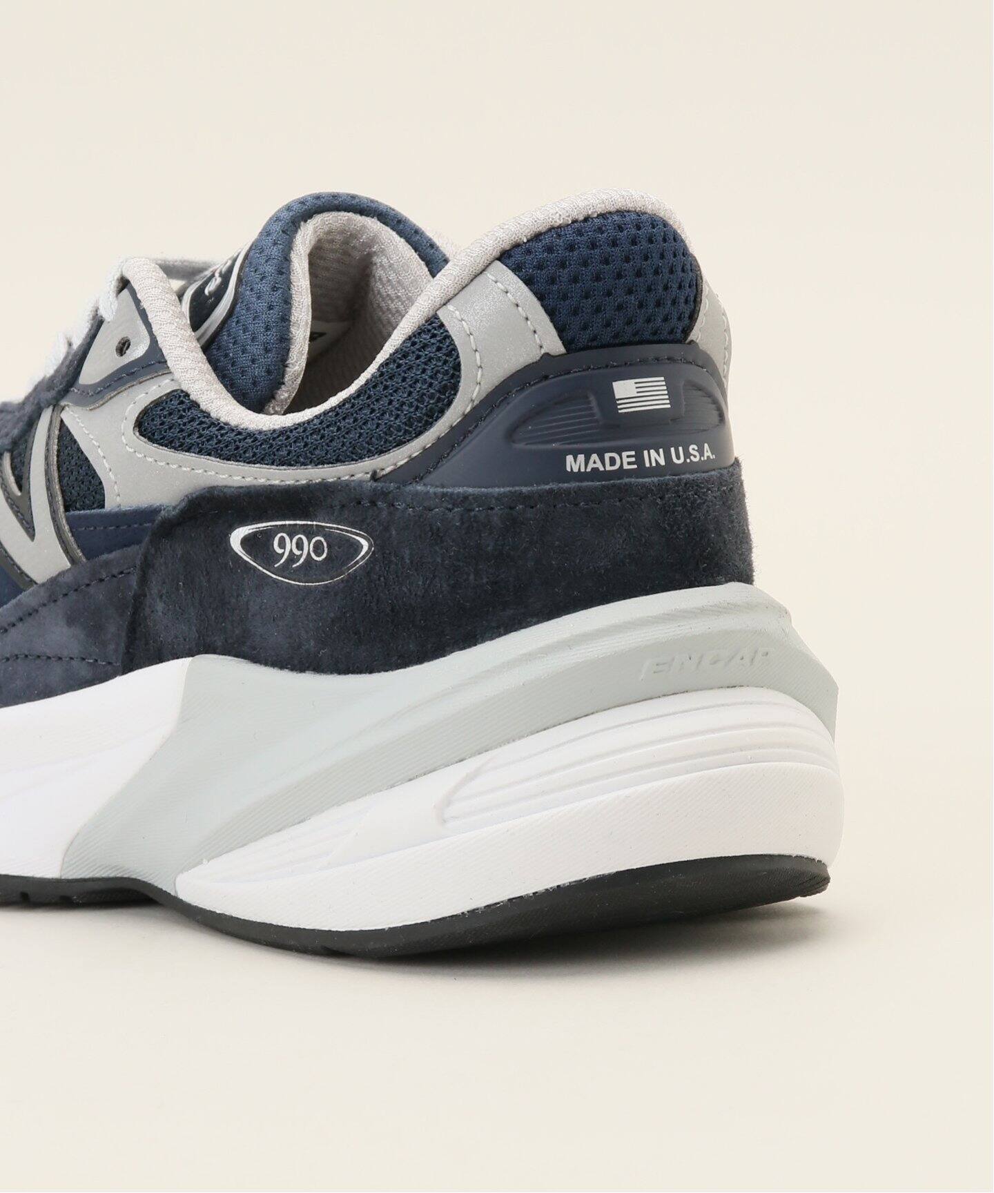 靴 New Balance 990V6 Gray/Navy 28cm 5/12発売｜New Balance 990V6 