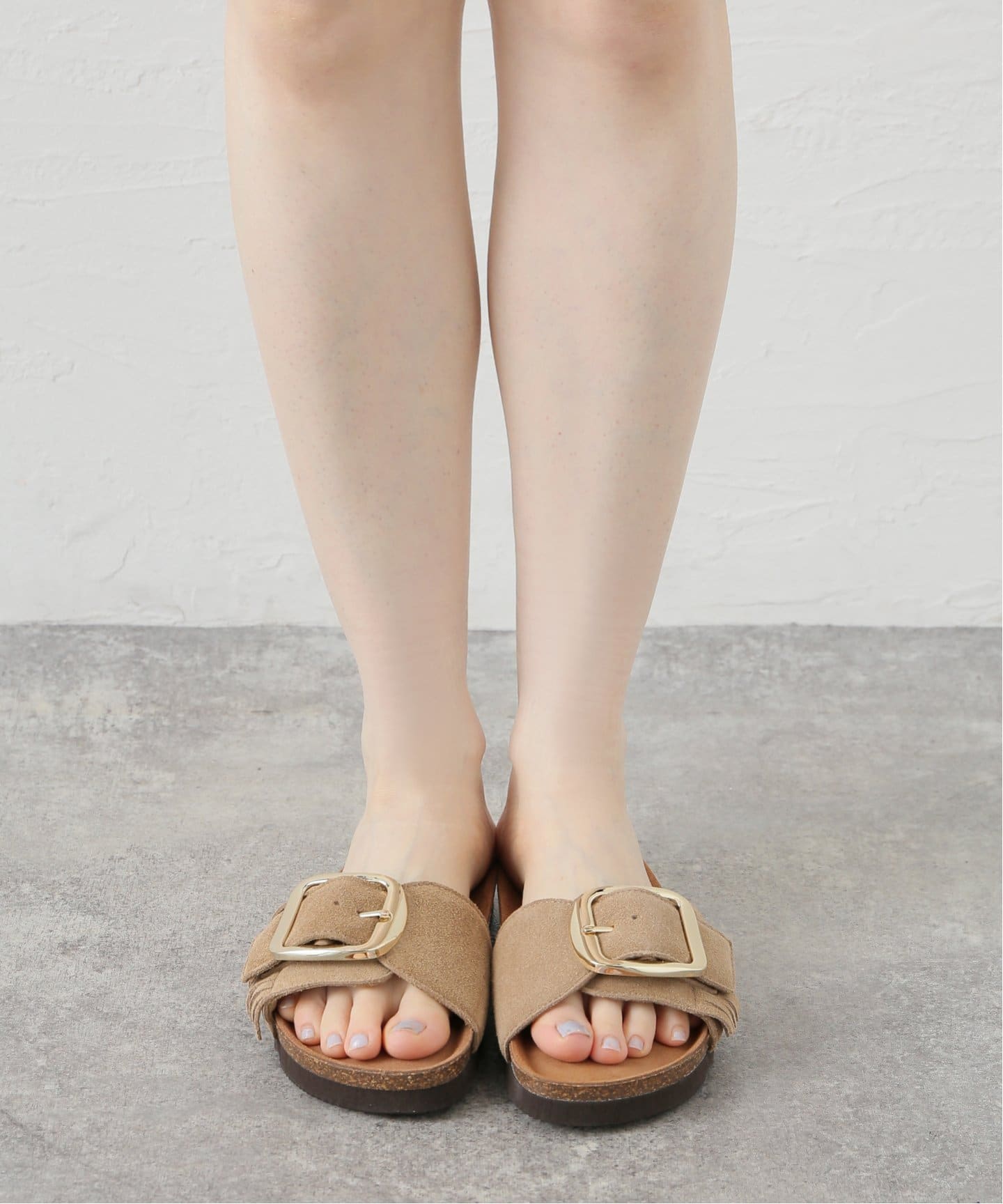 VINILO/ヴィニーロ】Fringe sandal（サンダル）｜AP STUDIO