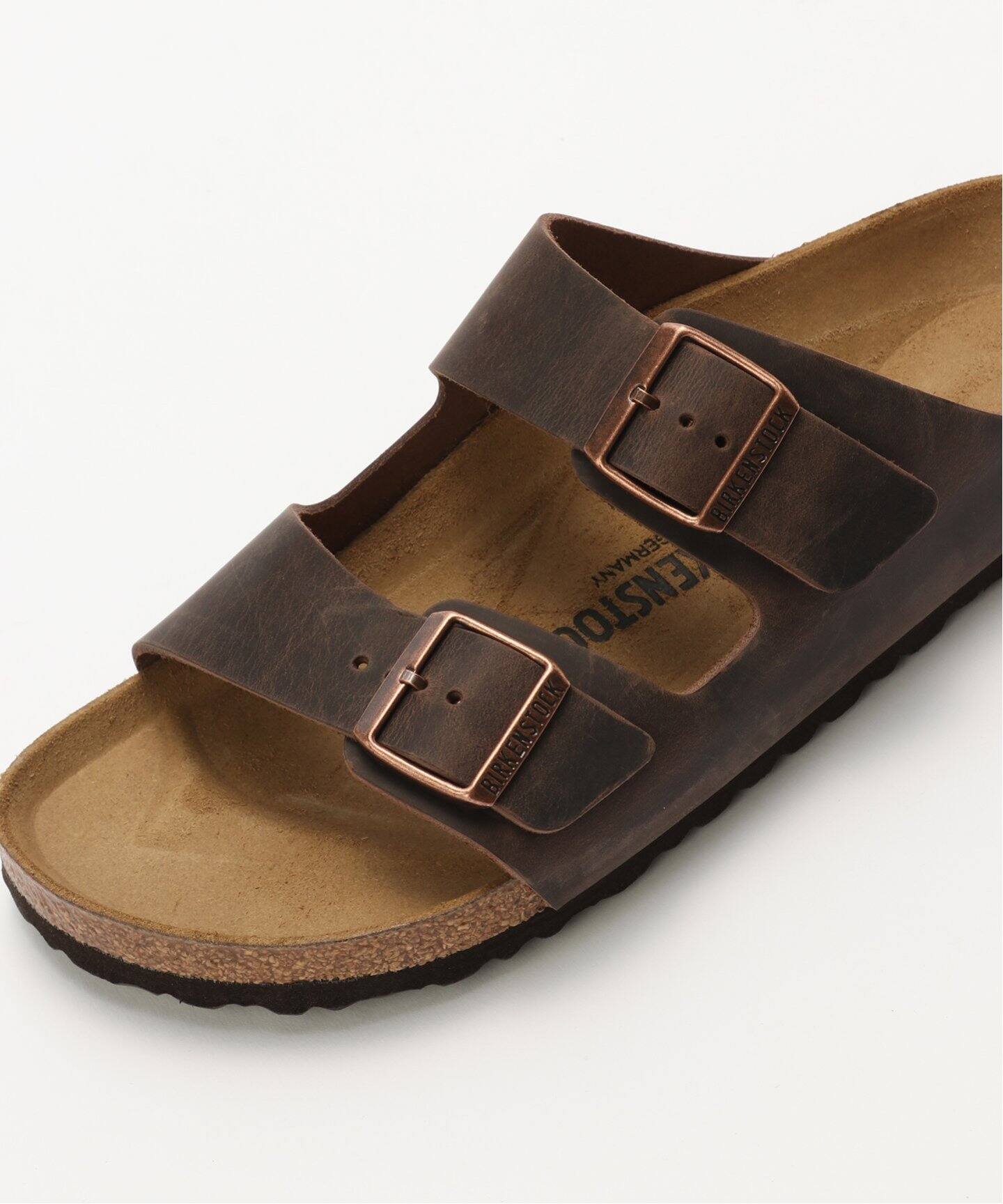 【BIRKENSTOCK】アリゾナ ハバナ サンダル ブラウン 25SS BIRKENSTOCK / ビルケンシュトック ARIZONA LEOI Habana