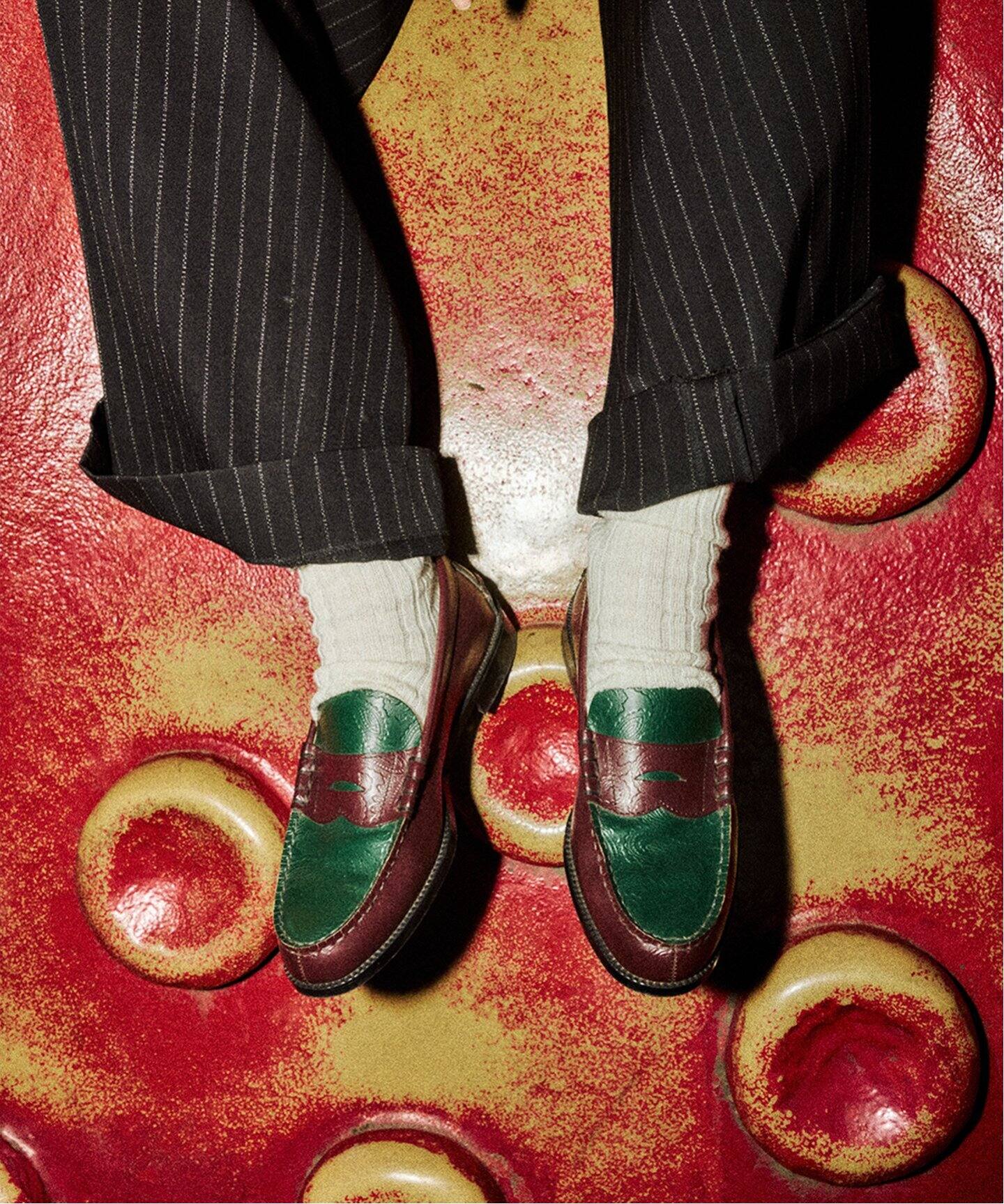 The Kenford Fineshoes / ペイズリービーブロ コンビローファー 