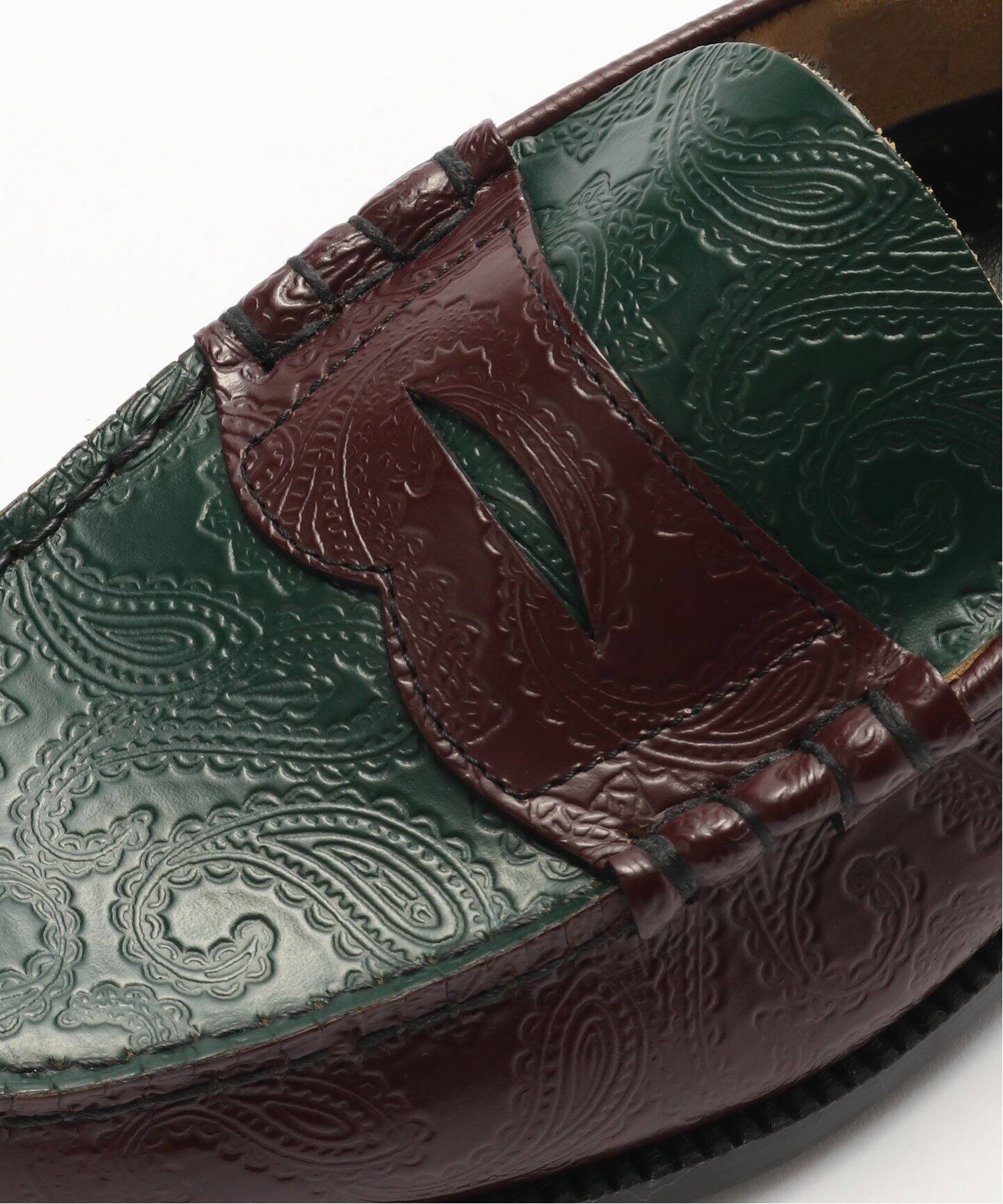 The Kenford Fineshoes / ペイズリービーブロ コンビローファー 