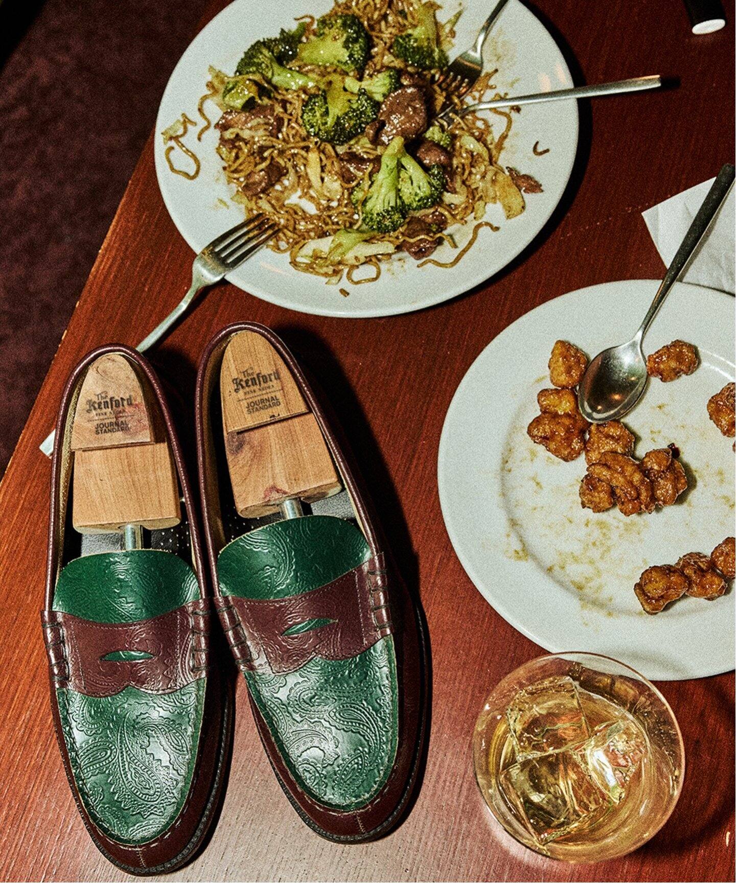 The Kenford Fineshoes / ペイズリービーブロ コンビローファー 