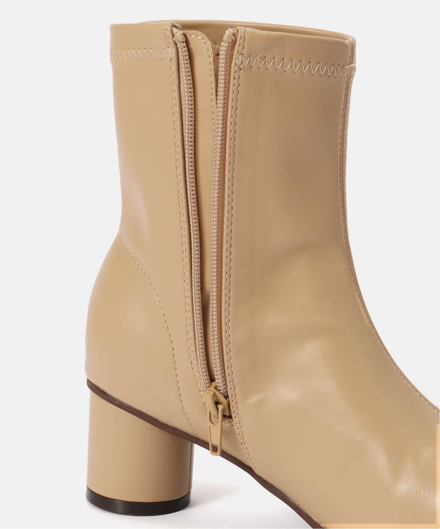 センターシームストレッチブーツ（ブーティ・ショートブーツ）｜B.C