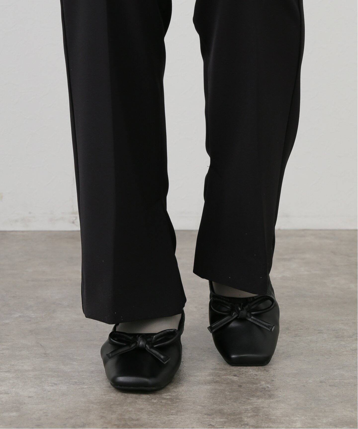 ギャザーバレエシューズ（バレエシューズ）｜B.C STOCK（ベーセー