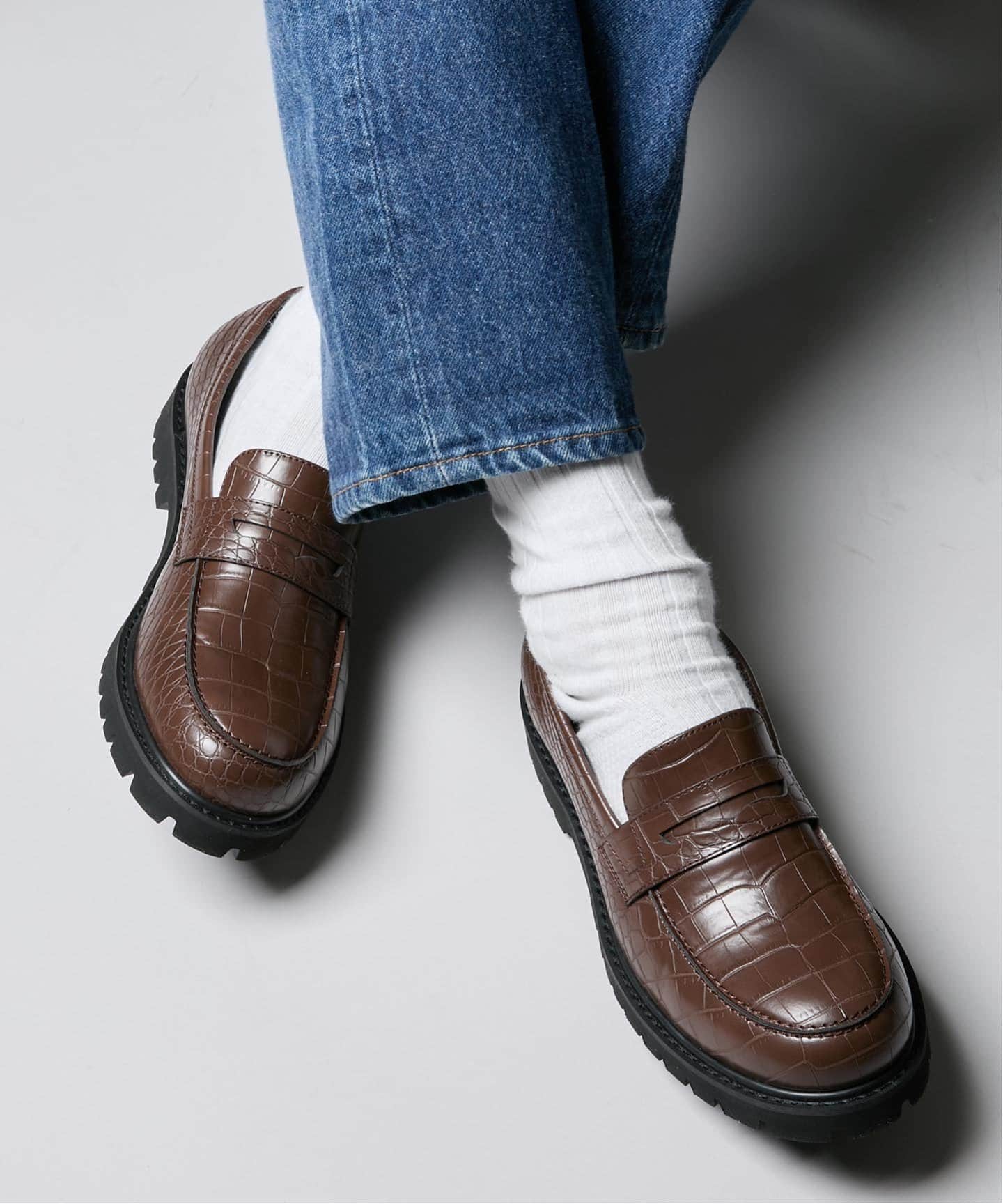 【KENBROS FOOTWEAR】別注 プレーンローファー