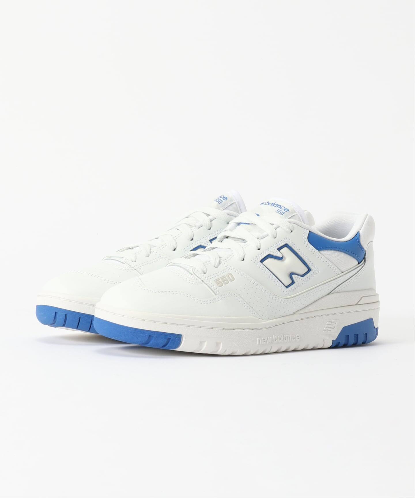 【数回使用】ニューバランス　25cm スニーカー　BB550SWC ブルー　箱付 New Balance / ニューバランス BB550SWC（スニーカー）｜B.C STOCK