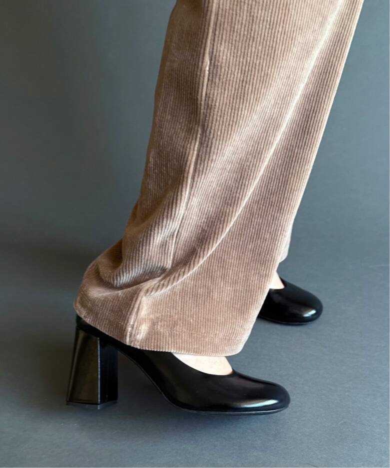 予約》【FABIO RUSCONI/ファビオルスコーニ】ラウンドトゥパンプス  