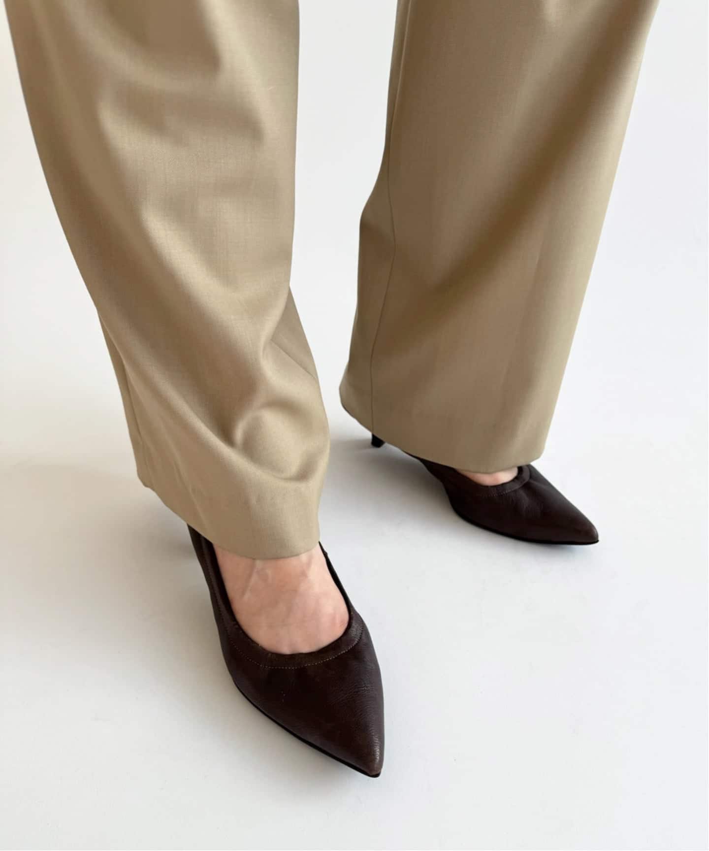 ノーブル CORSOROMA コルソローマ ノーヴェ ギャザーヒールシューズ CORSO ROMA,9 パンプス CORSOROMA9/コルソローマ ノーヴェ