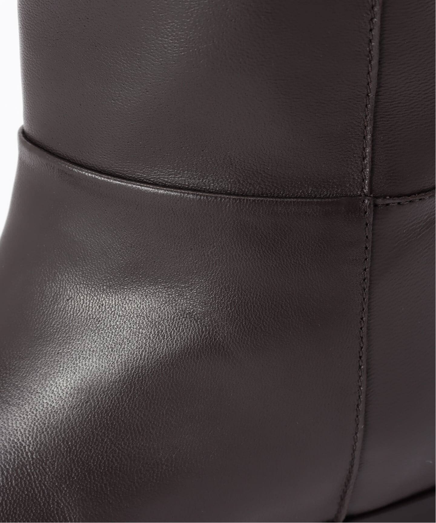 CORSO ROMA 9/コルソローマノーヴェ】ブラウンロングブーツ（その他