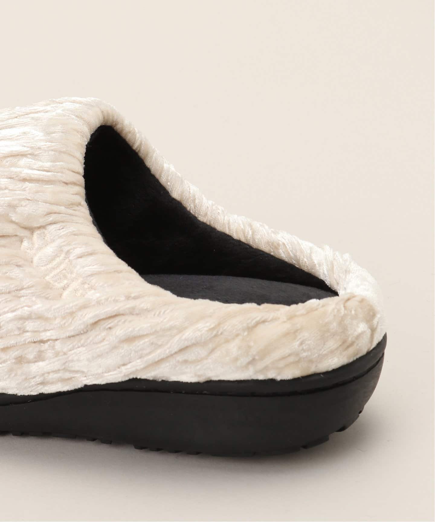 追加》【SUBU/スブ】CELOSIA VELVET WHITE（スリッポン）｜EDIT.FOR