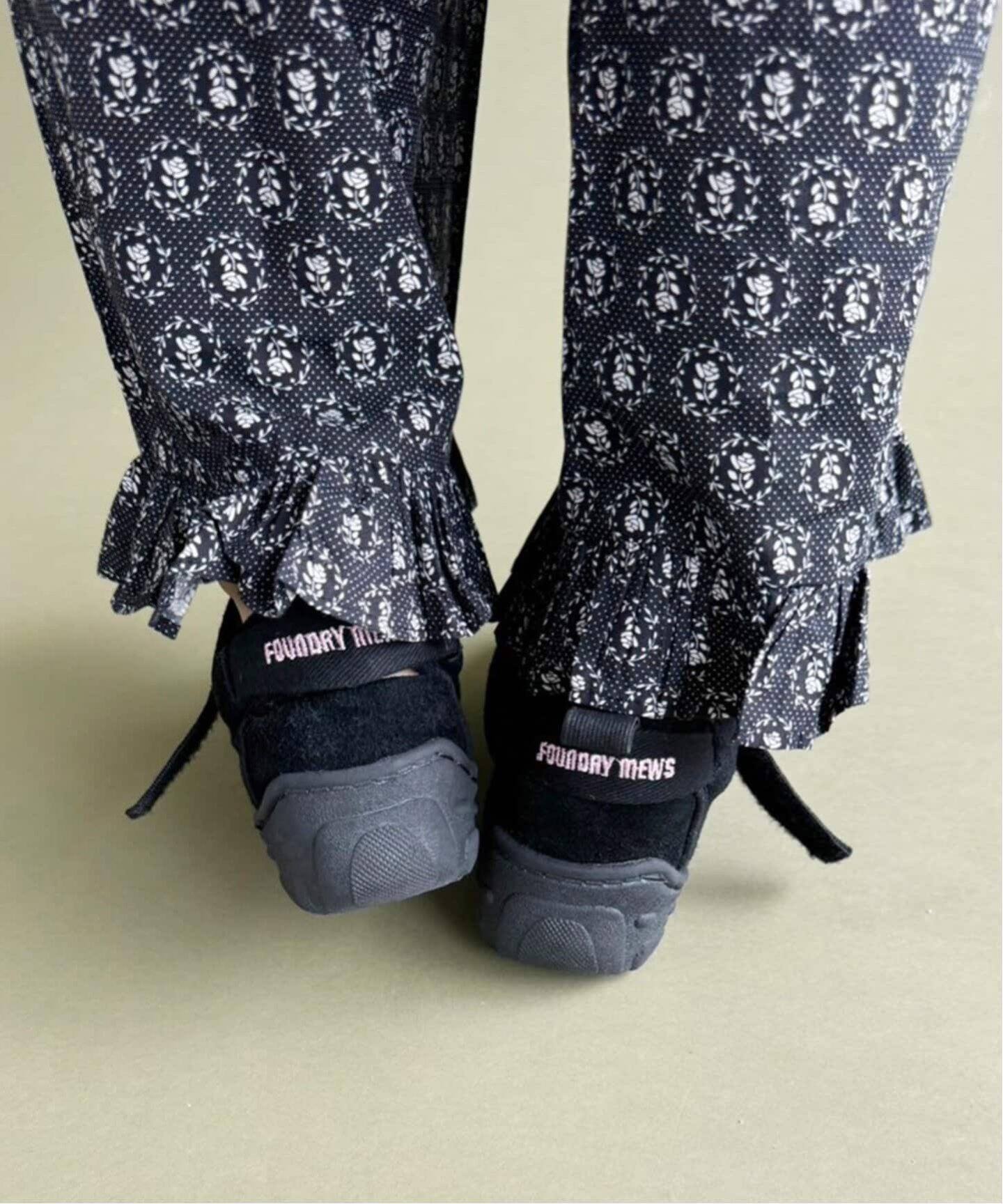 追加4》【Foundry Mews/ファウンドリー ミューズ】別注 canvas shoes 