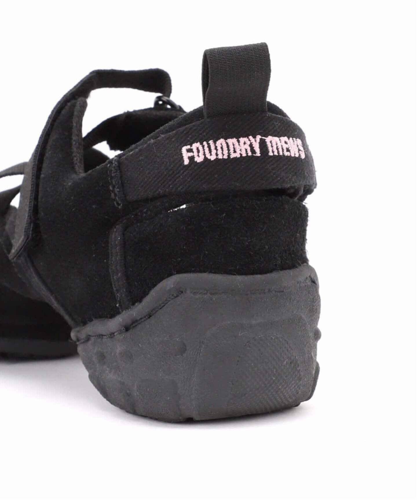 追加4》【Foundry Mews/ファウンドリー ミューズ】別注 canvas shoes 