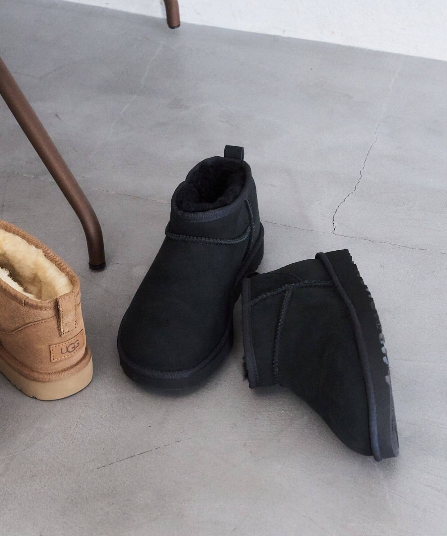 UGG W CLASSIC ULTRA MINI ブラック 8 楽天市場】ugg classic ultra