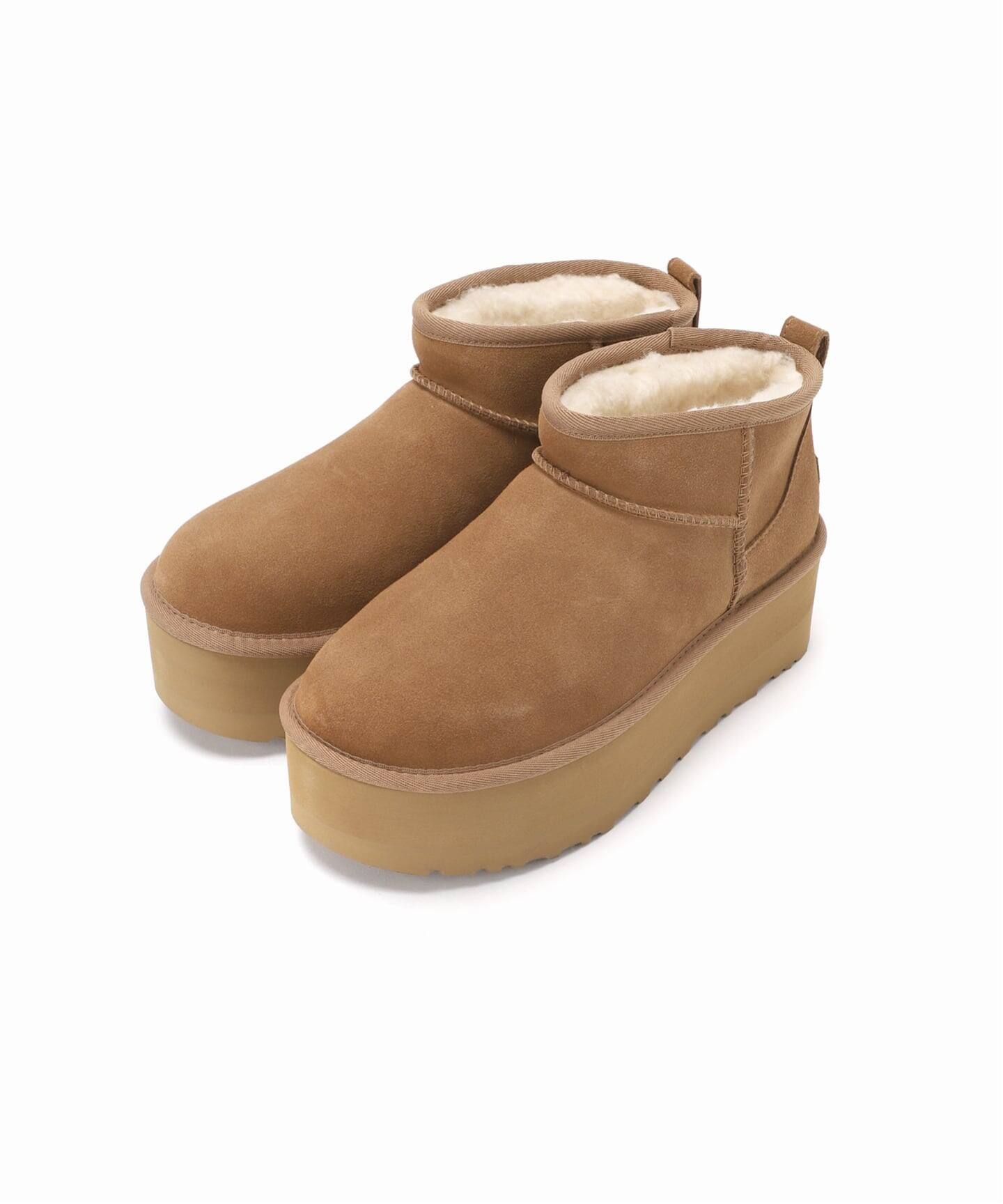 UGG/アグ W CLASSIC ULTRA MINI PLATFORM（ブーティ・ショートブーツ