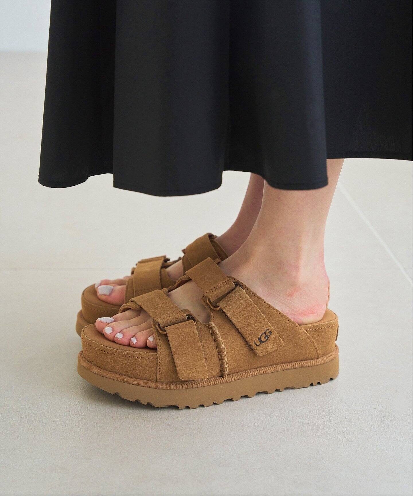 UGG/アグ W GOLDENSTAR HI SLIDE（サンダル）｜LE TALON（ル タロン 