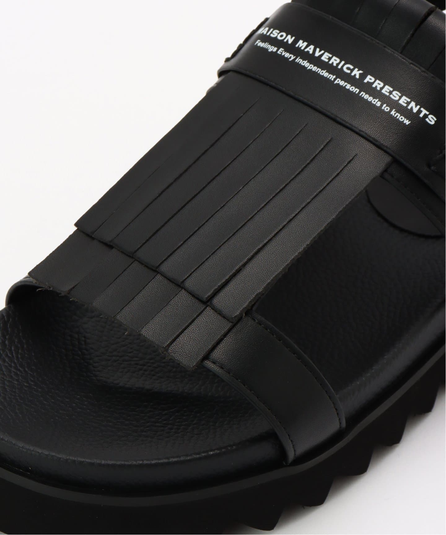 週末限定値下げ【S】メゾンマーベリックプレゼンツ　フリンジサンダル 週末限定値下げ【S】メゾンマーベリックプレゼンツ フリンジ