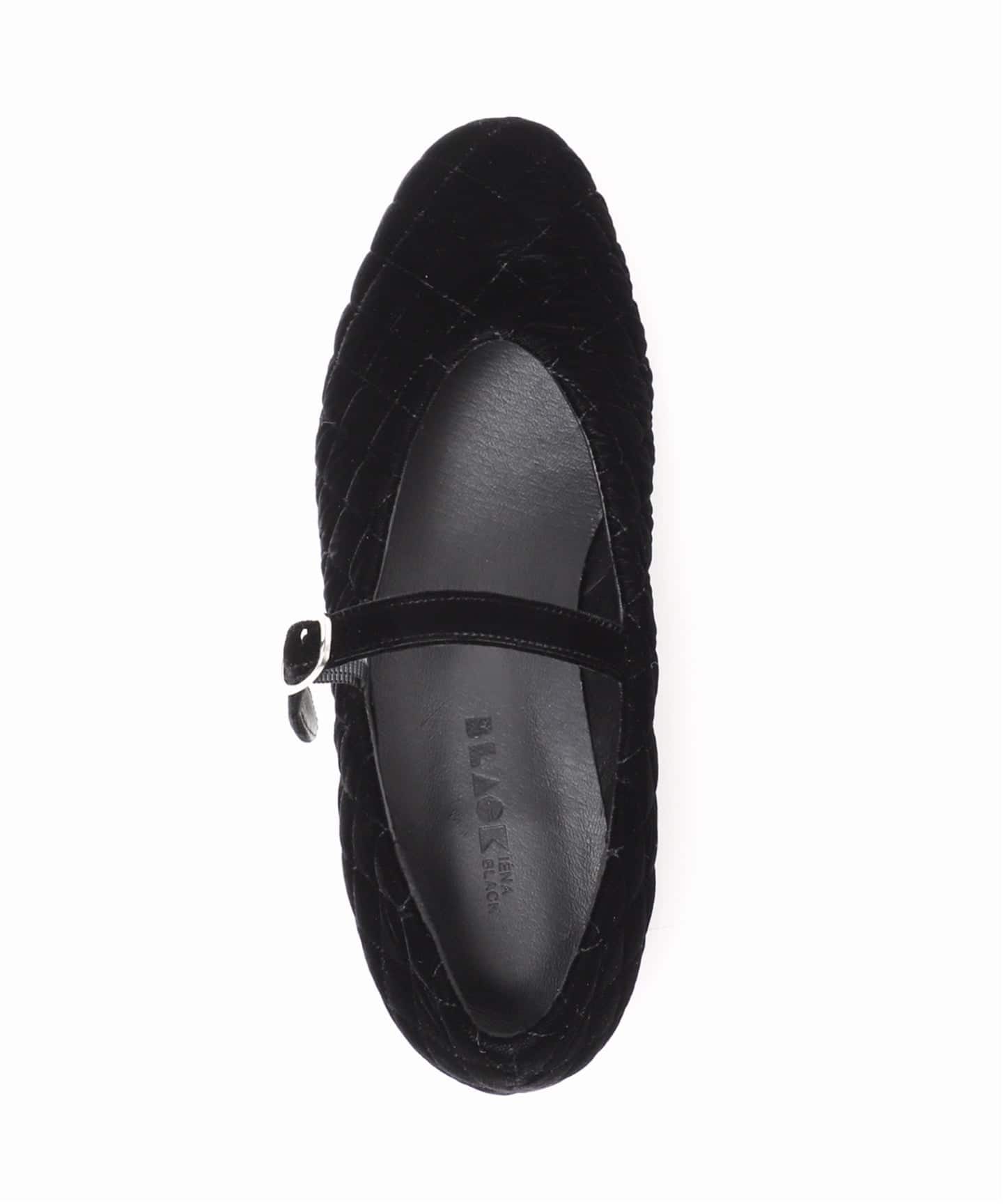 BLACK キルティングメリージェーン（フラットシューズ）｜IENA（イエナ