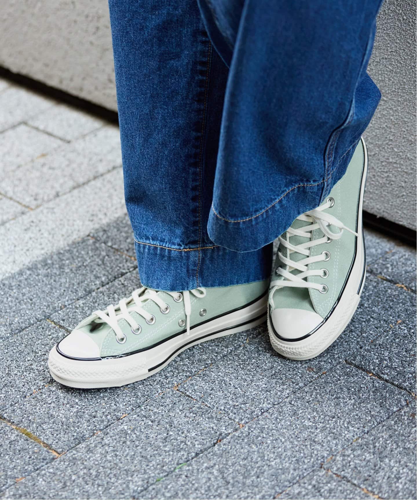 最終値下げCONVERSE IENA別注スニーカー23cm CONVERSE/コンバース ALLSTAR AGED OX スニーカー 31314340