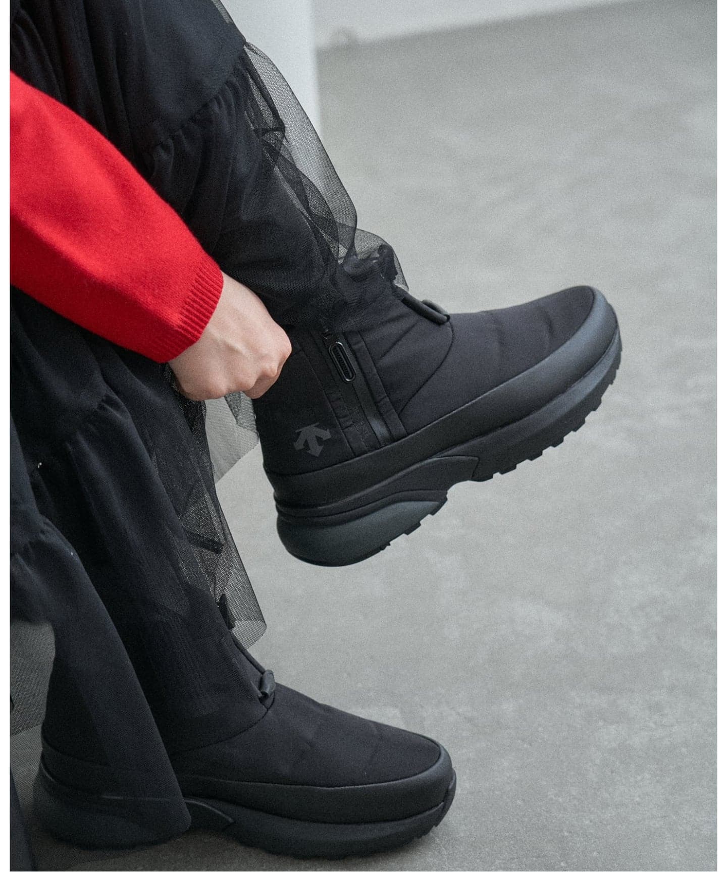 試着のみ新品　IENA DESCENTE ALLTERRAIN 別注 ブーツ 試着のみ新品 IENA DESCENTE ALLTERRAIN 別注 ブーツ - メルカリ