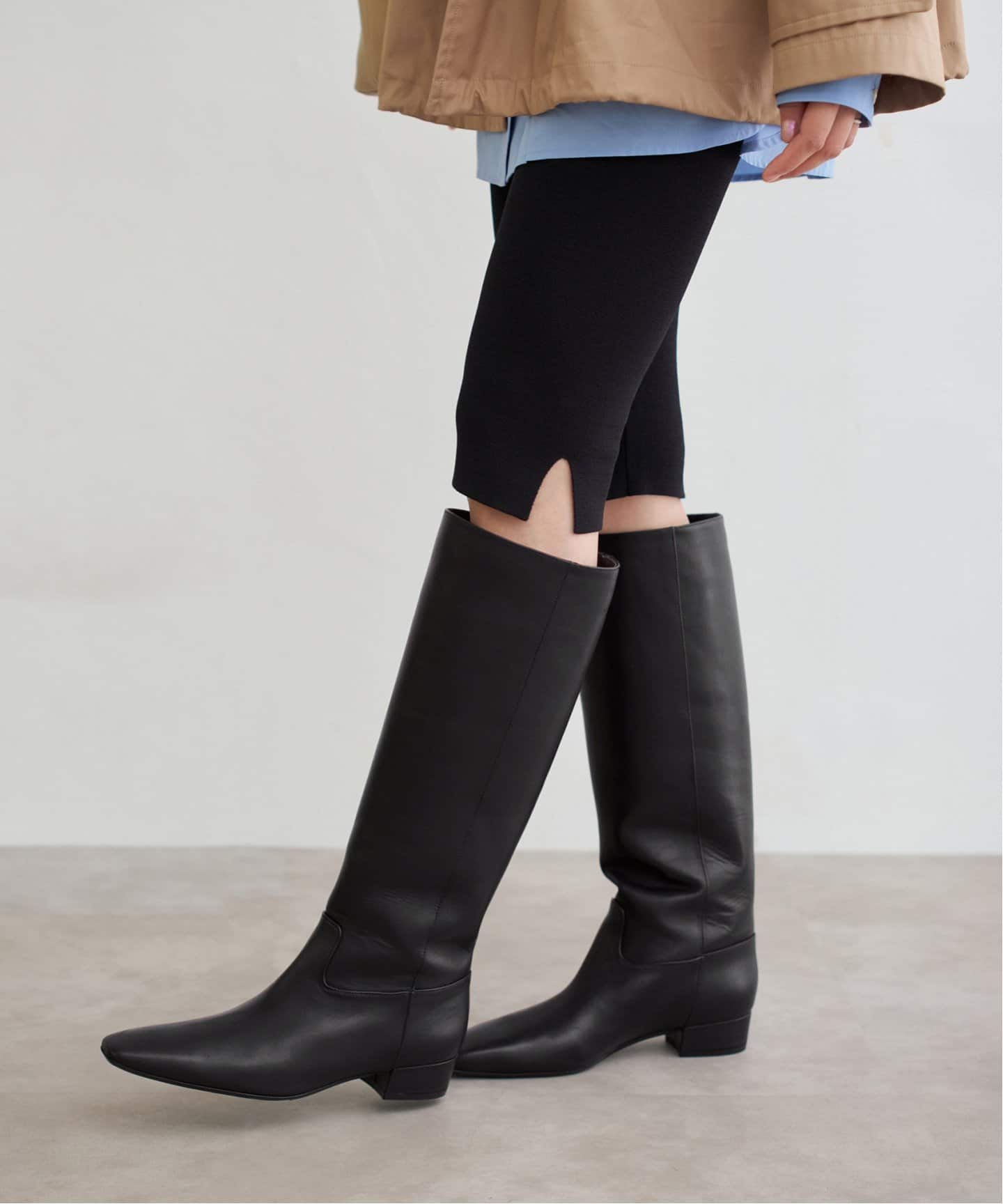 予約》FABIO RUSCONI/ファビオルスコーニ LONG BOOTS F-6724