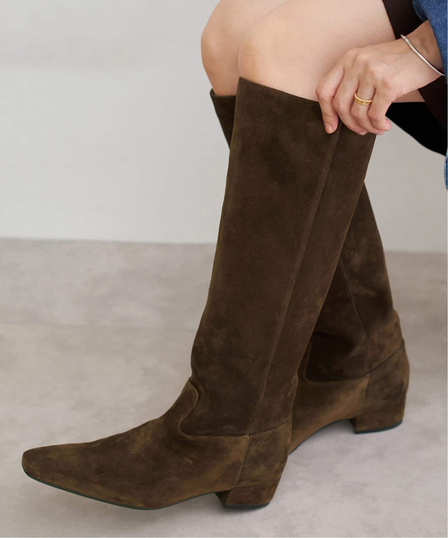 予約》FABIO RUSCONI/ファビオルスコーニ LONG BOOTS F-6724