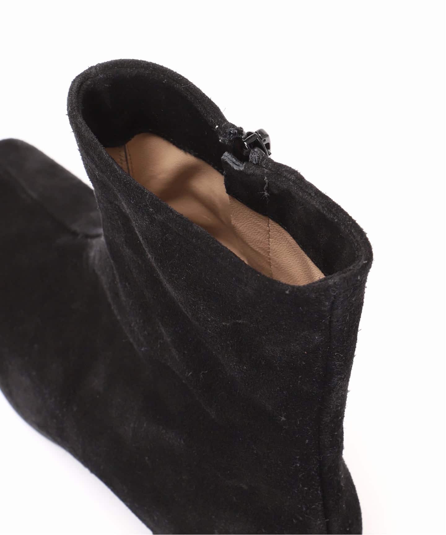 ファビオルスコーニ ショートブーツ ブラックスエード サイズ37 ファビオルスコーニ ショートブーツ ブラックスエード サイズ37