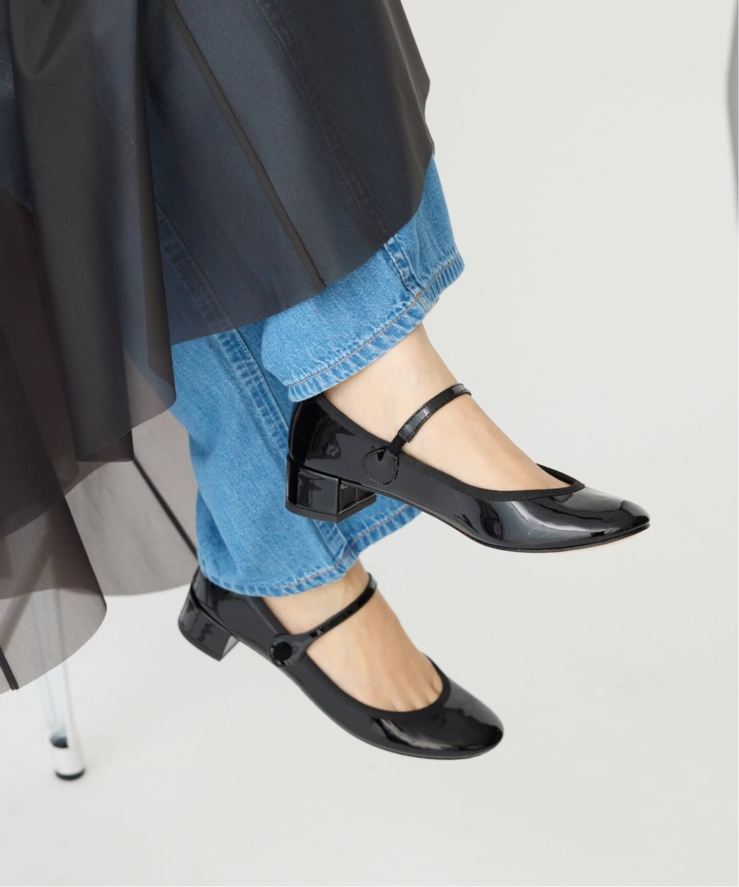 レペット メリジェーン 37黒色 Rose メリージェーン - EUサイズ｜ | Repetto（レペット）日本