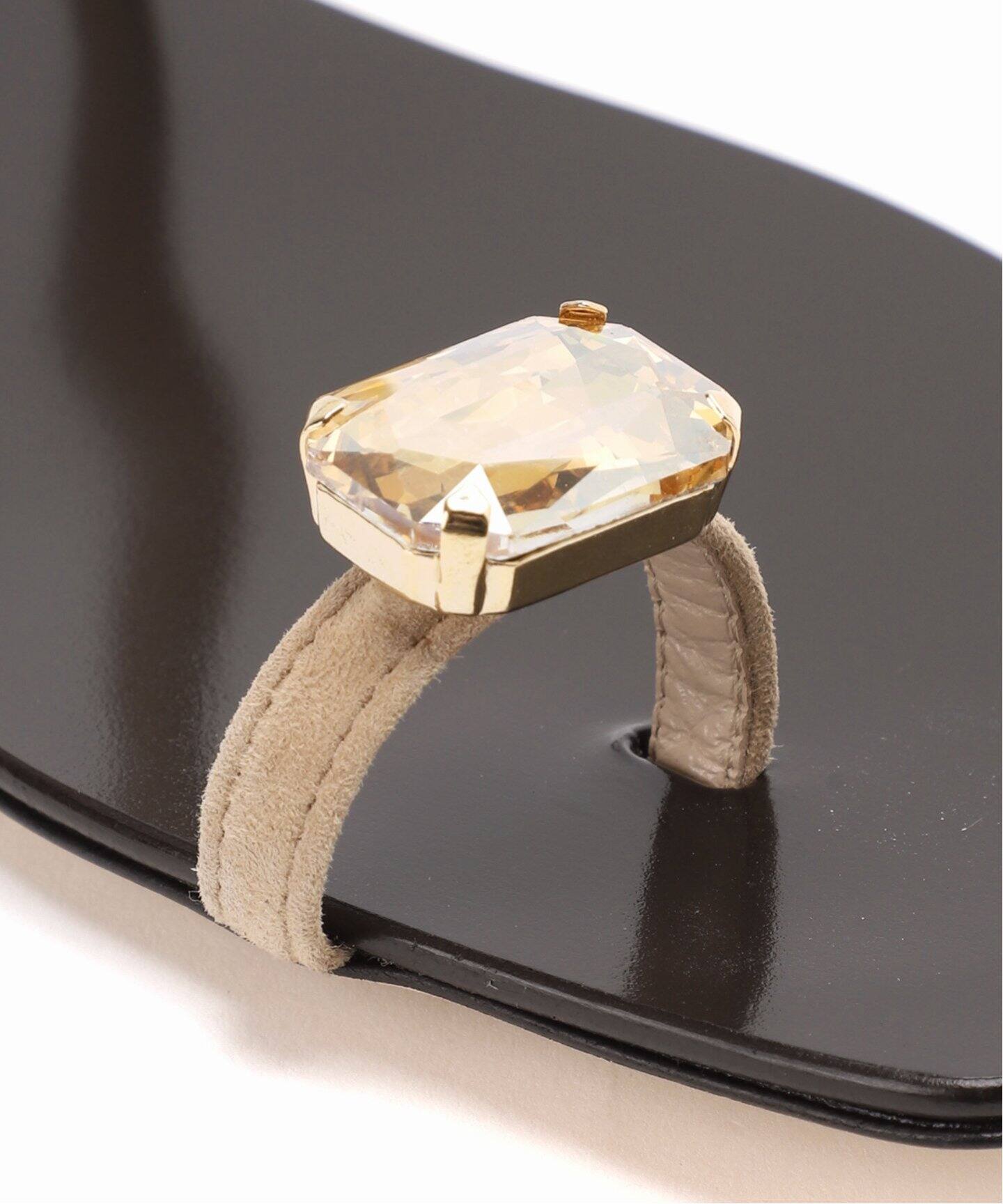 il Sandalo of Capri/イルサンダロオブカプリ ビジューカプリサンダル  