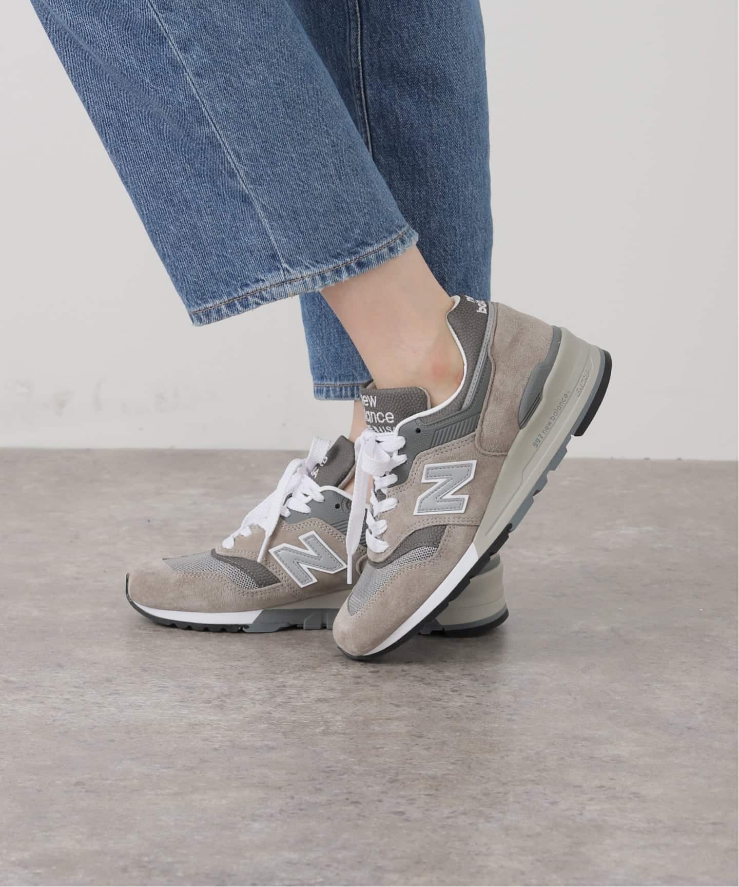 イエナ　別注　ニューバランス　23.5 グレー　IENA New balance NEW BALANCE/ニューバランス W990GL6（スニーカー）｜IENA