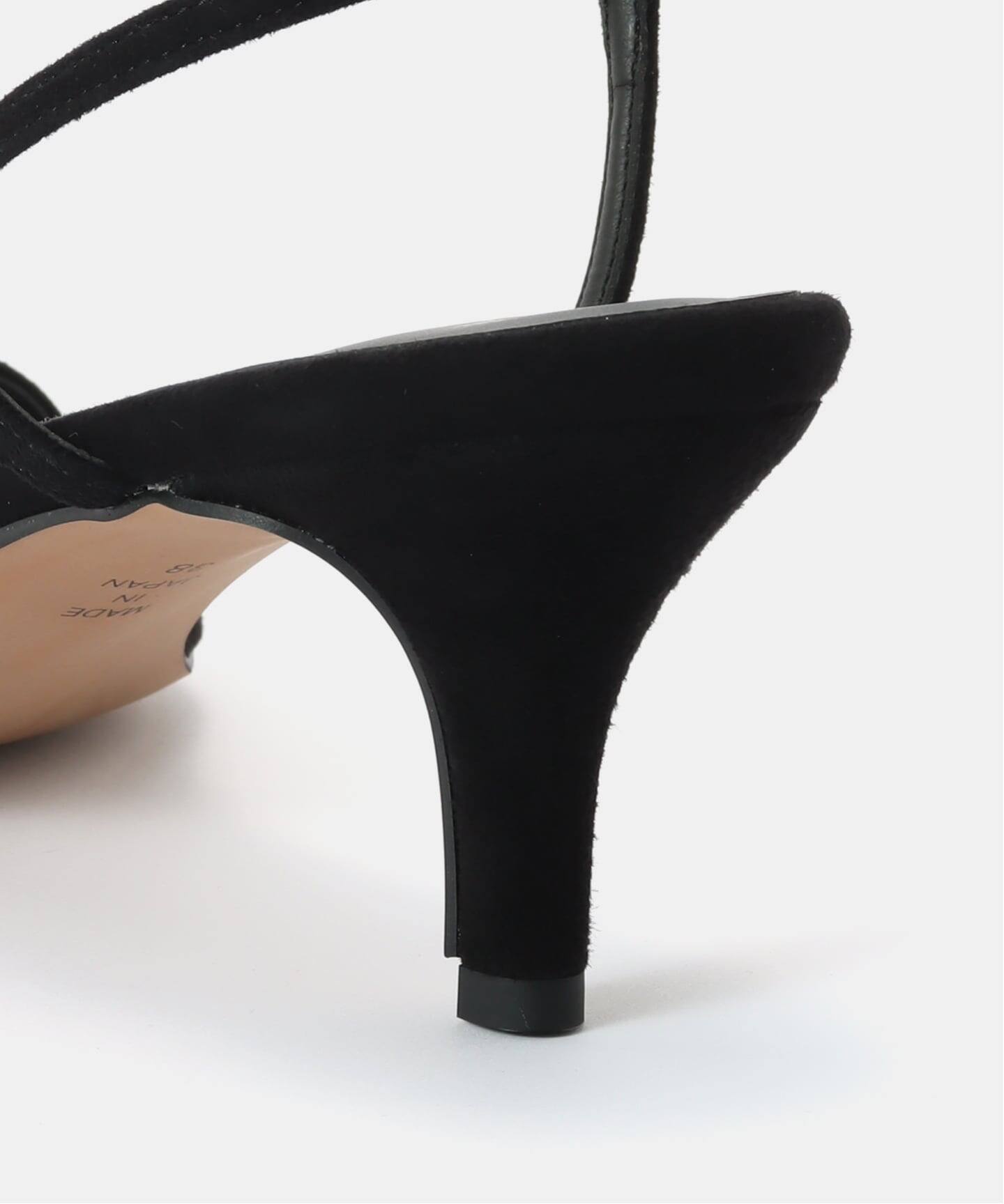 ✳︎新品未使用✳︎IENA ストラップサンダル ブラック 37サイズ IENA ストラップヒールサンダル BLACK（サンダル）｜IENA