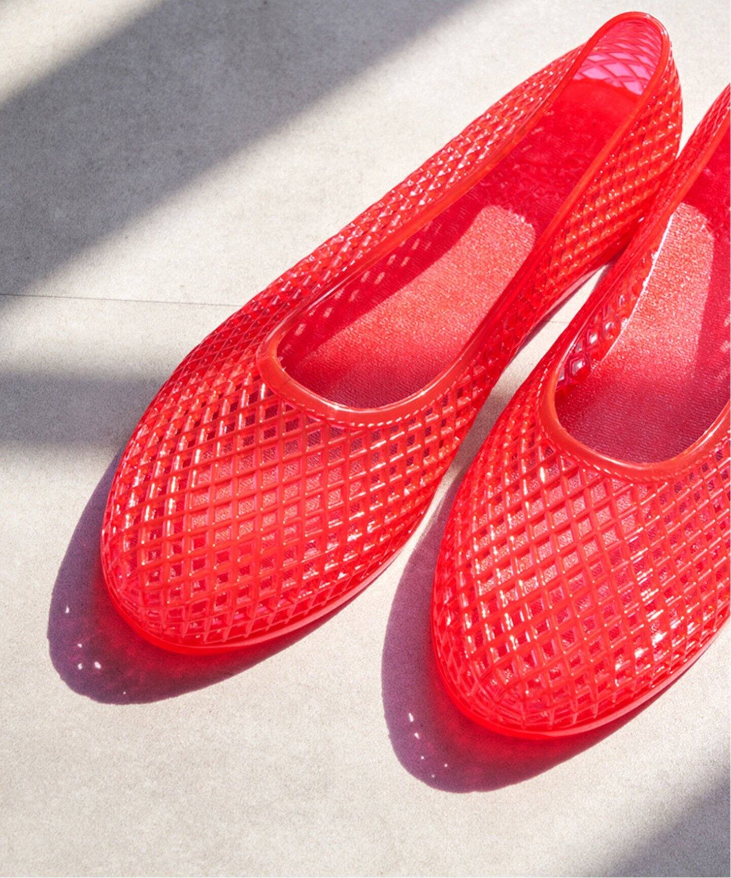 ANCIENT GREEK SANDALS JELLI IRO フラットシューズ（フラット