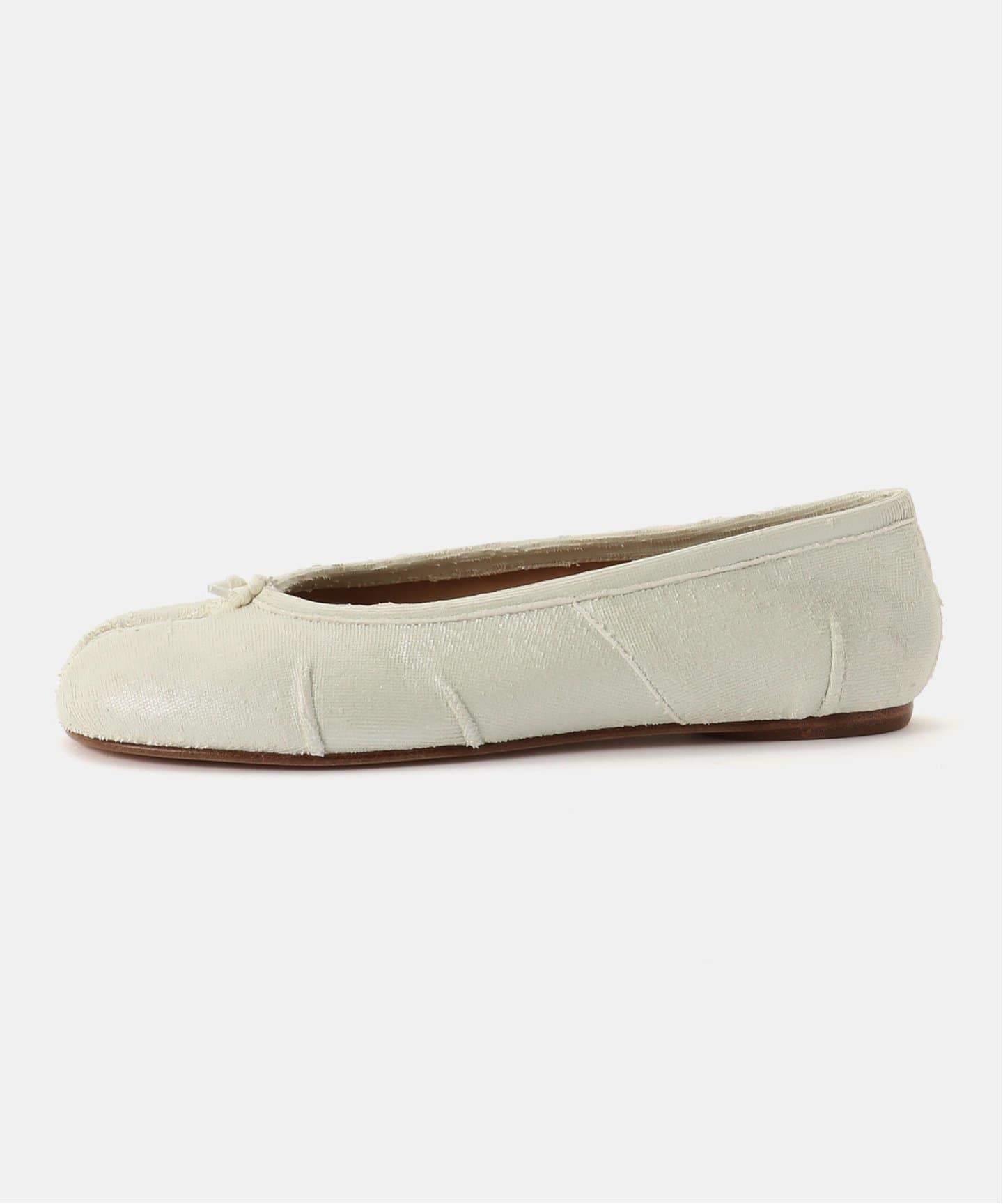 【fnhasa】マルジェラ　バレエ　アイボリー Maison Margiela/メゾン マルジェラ TABI BALLERINA NEW S58WZ0127