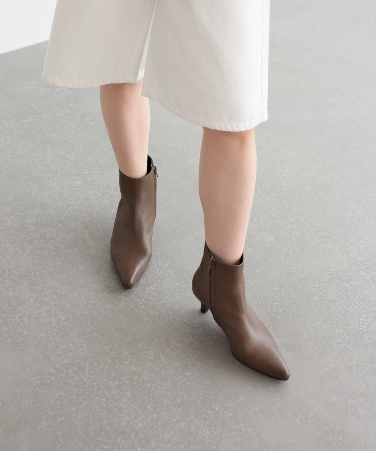 SLOBE IENA ポインテッドブーツ　新品未使用 SLOBE ポインテッドブーツ（ブーティ・ショートブーツ）｜SLOBE IENA