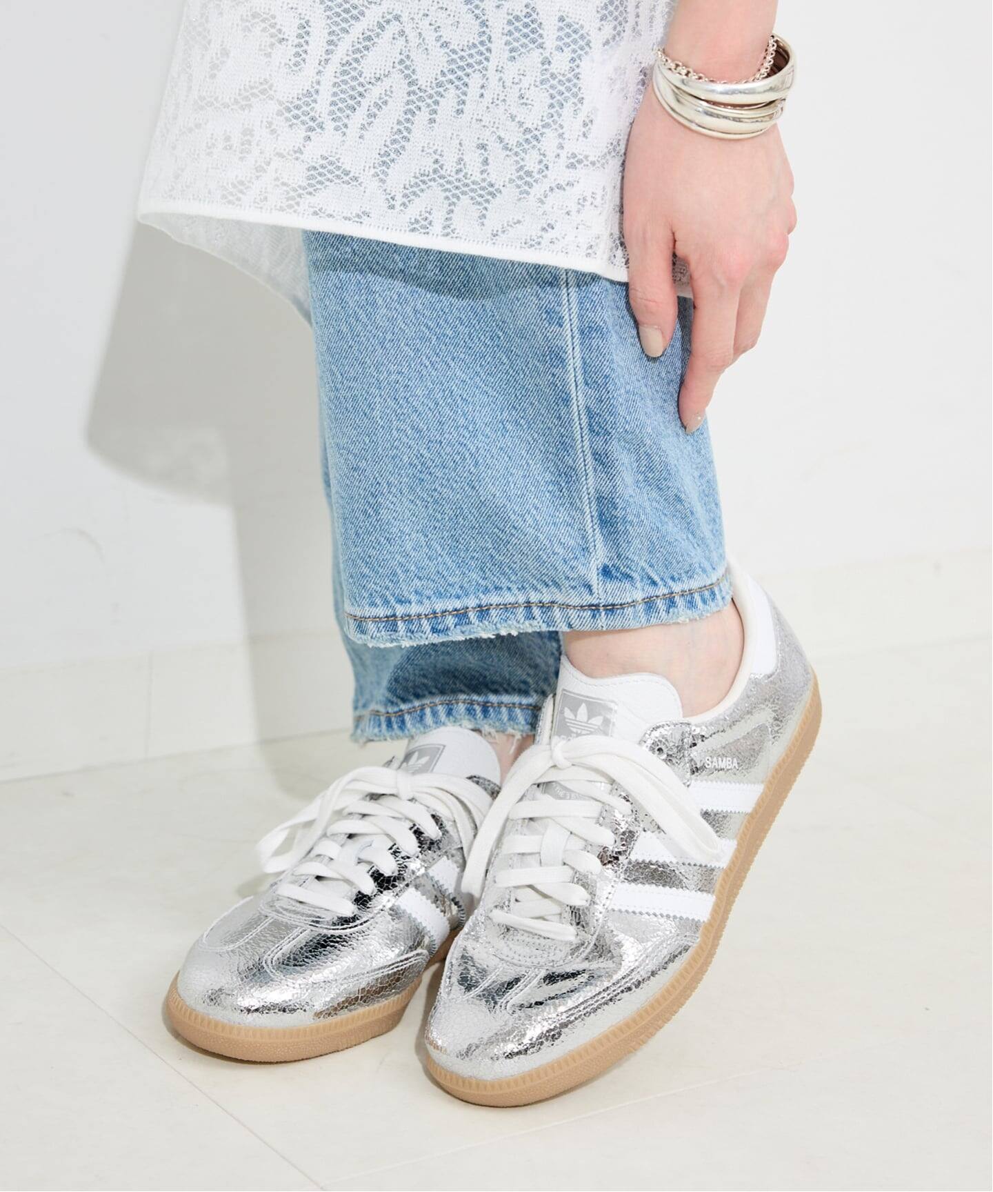 追加》adidas/アディダス SAMBA OG W JR0035（スニーカー）｜SLOBE