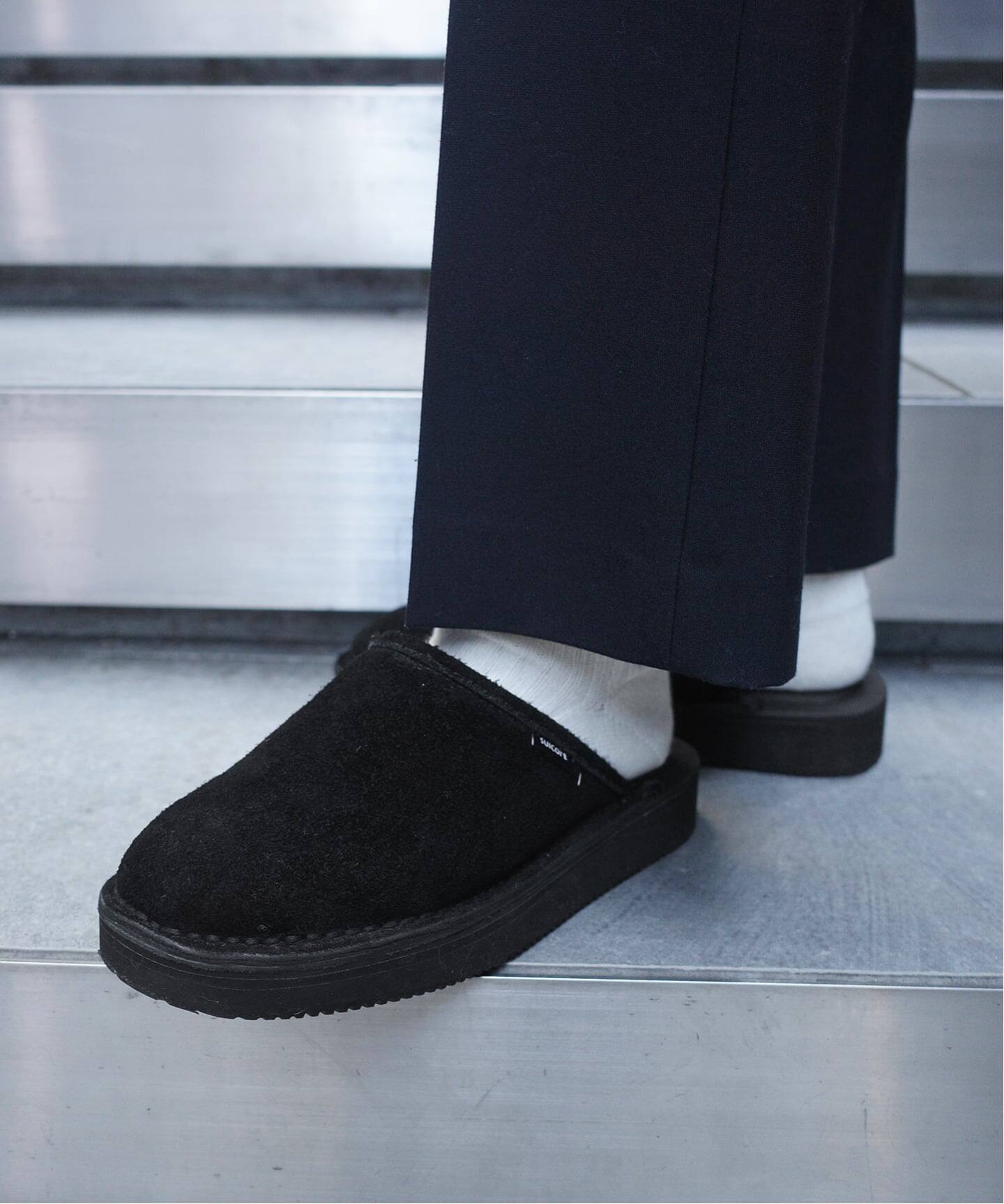 SUICOKE/スイコック スエードミュール FW25-006-01/02（スリッポン