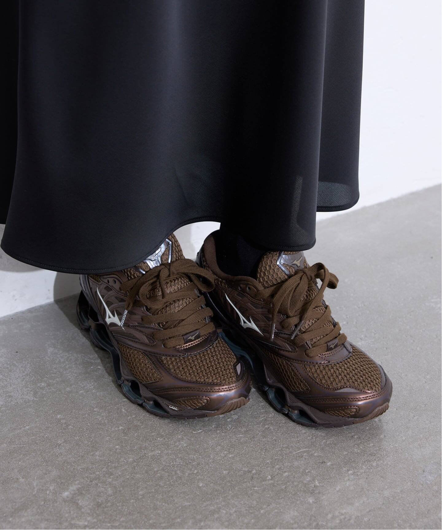 ☆試着のみ IENA購入 MIZUNO ミズノ Wave Prophecy IENA スニーカー MIZUNO/ミズノ Wave Prophecy LS D1GA2511 レディース