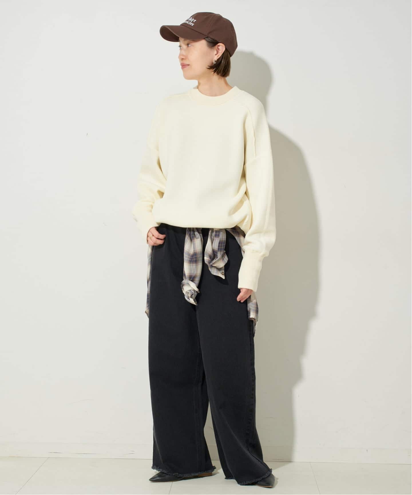 SLOBE IENA　BONITAS/ボニータス ポインテッドパンプス　24.5 一部WEB限定/追加》BONITAS/ボニータス レザーポインテッド