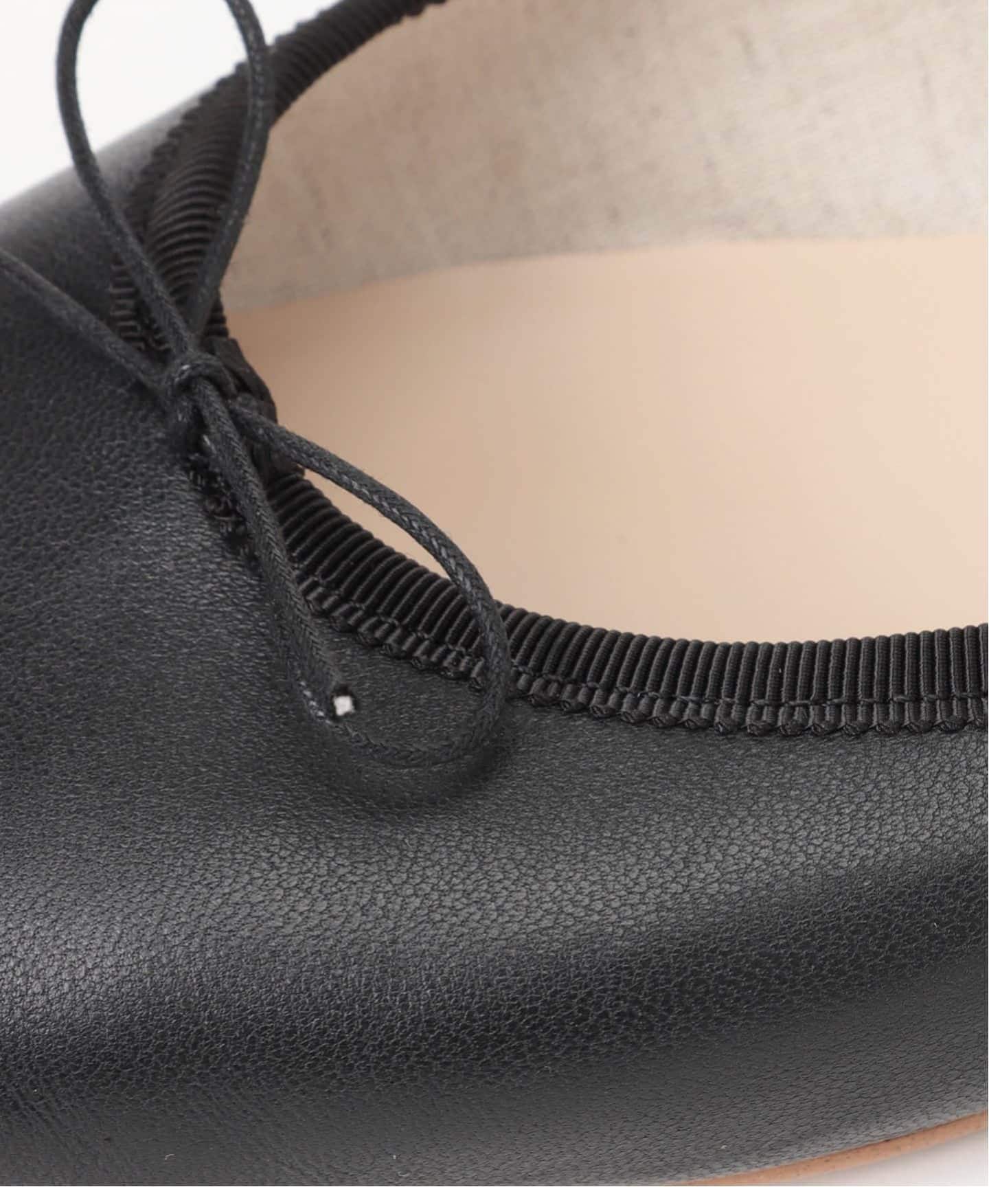 SLOBE IENA BONITASボニータス バレエシューズ ブラック23㎝ WEB限定サイズあり/追加2》BONITAS/ボニータス バレエシューズ